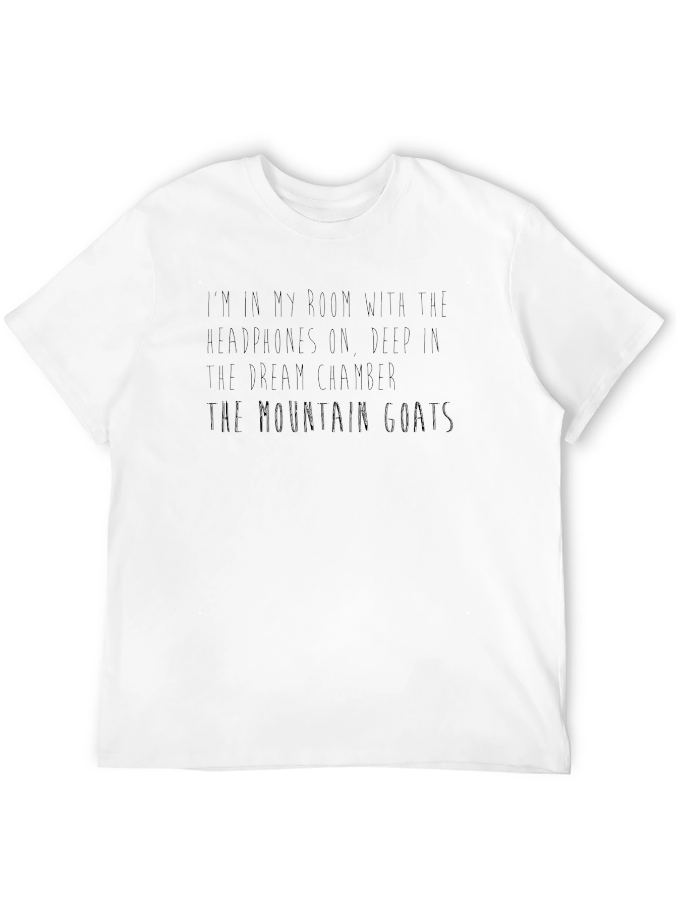 The Mountain Goats T-Shirt - Dream Chamber Band Tee