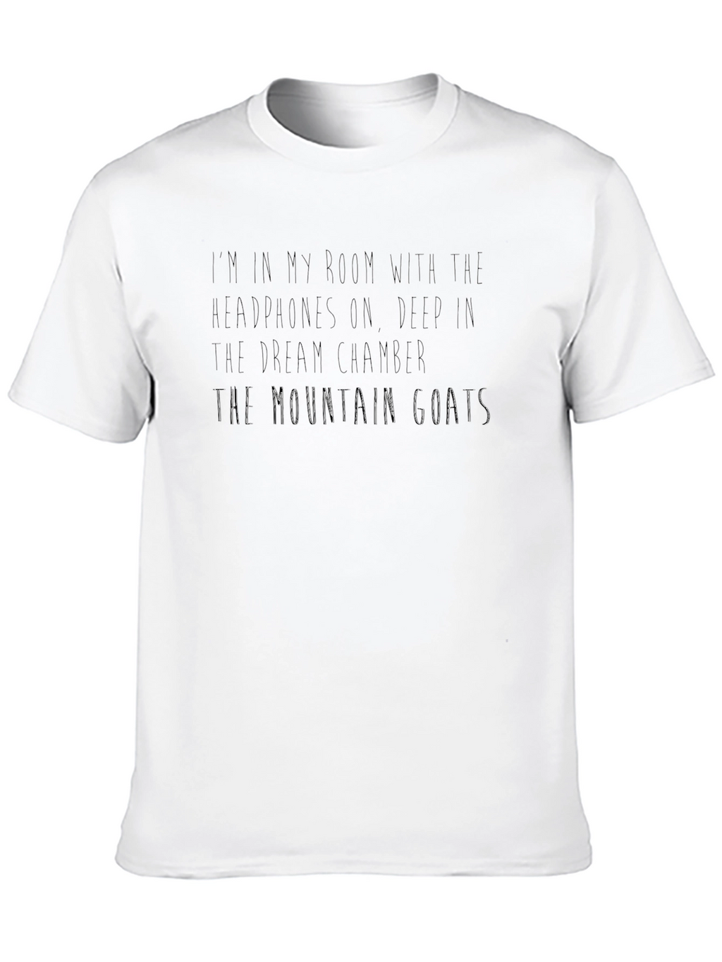 The Mountain Goats T-Shirt - Dream Chamber Band Tee