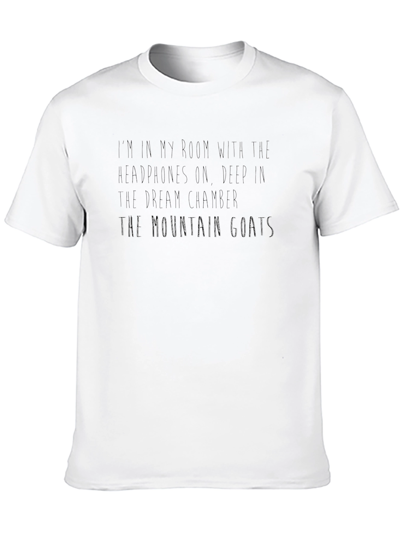 The Mountain Goats T-Shirt - Dream Chamber Band Tee