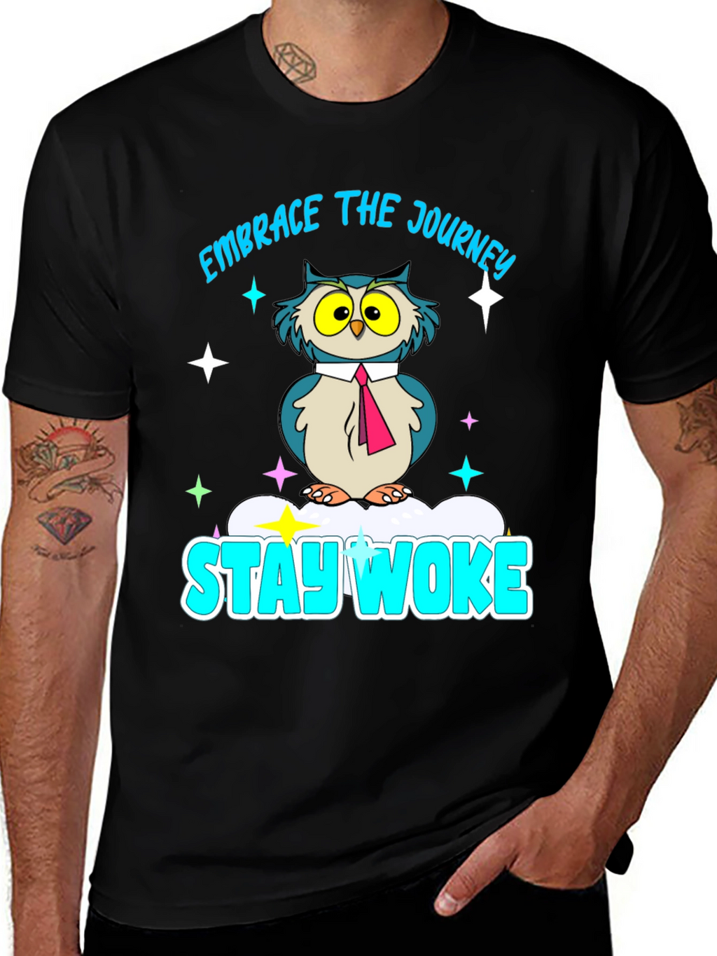 Stay Woke Owl T-Shirt