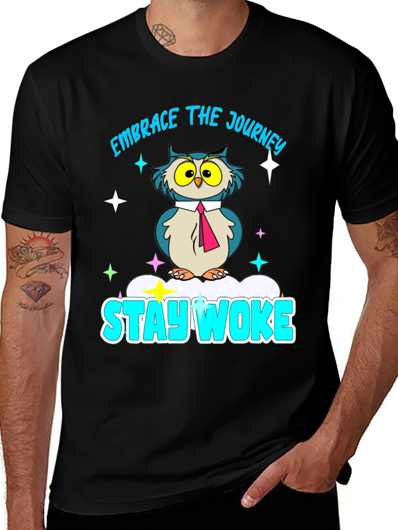 Stay Woke Owl T-Shirt