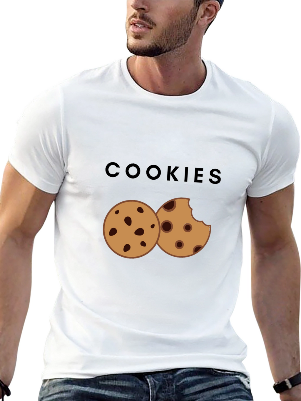 Cookies Graphic Tee - Casual Comfort