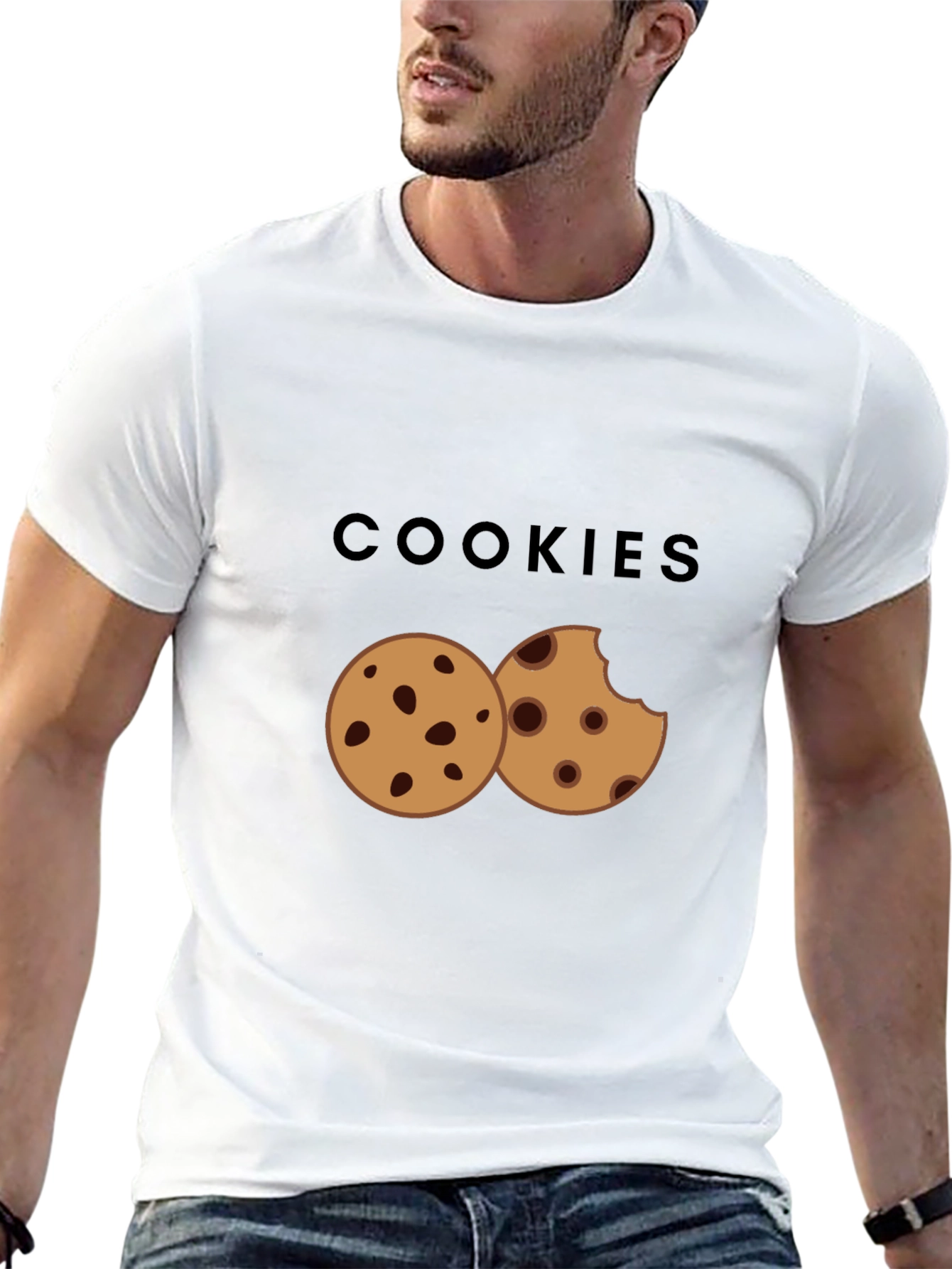 Cookies Graphic Tee - Casual Comfort