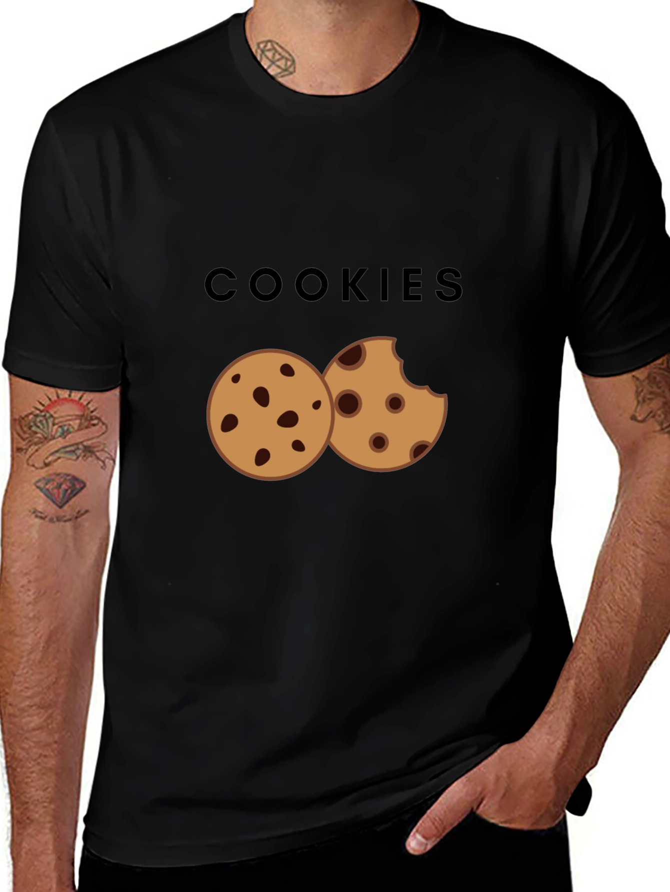 Cookies Graphic Tee - Casual Comfort