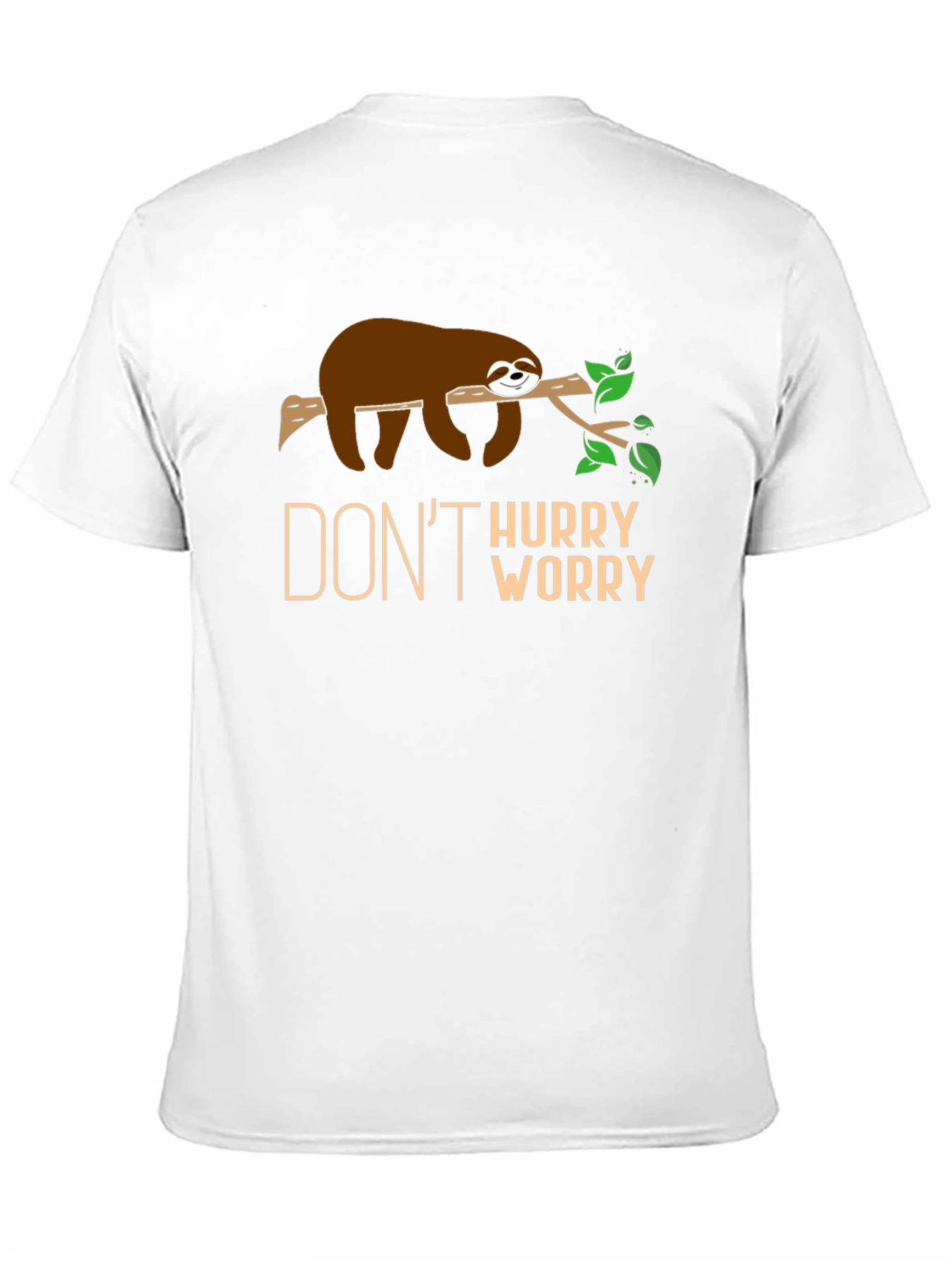 Dont Hurry Worry Sloth T-Shirt