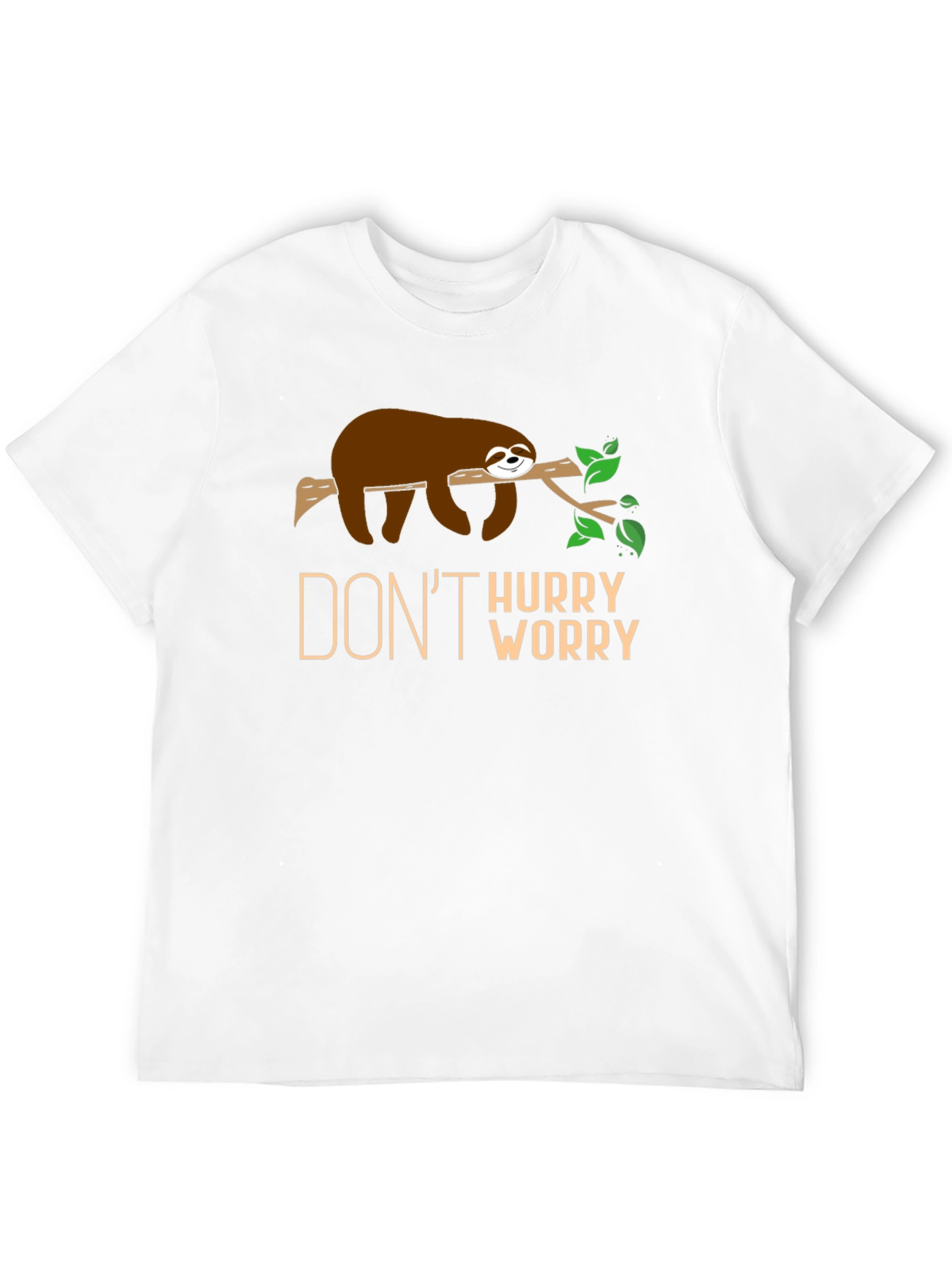 Dont Hurry Worry Sloth T-Shirt