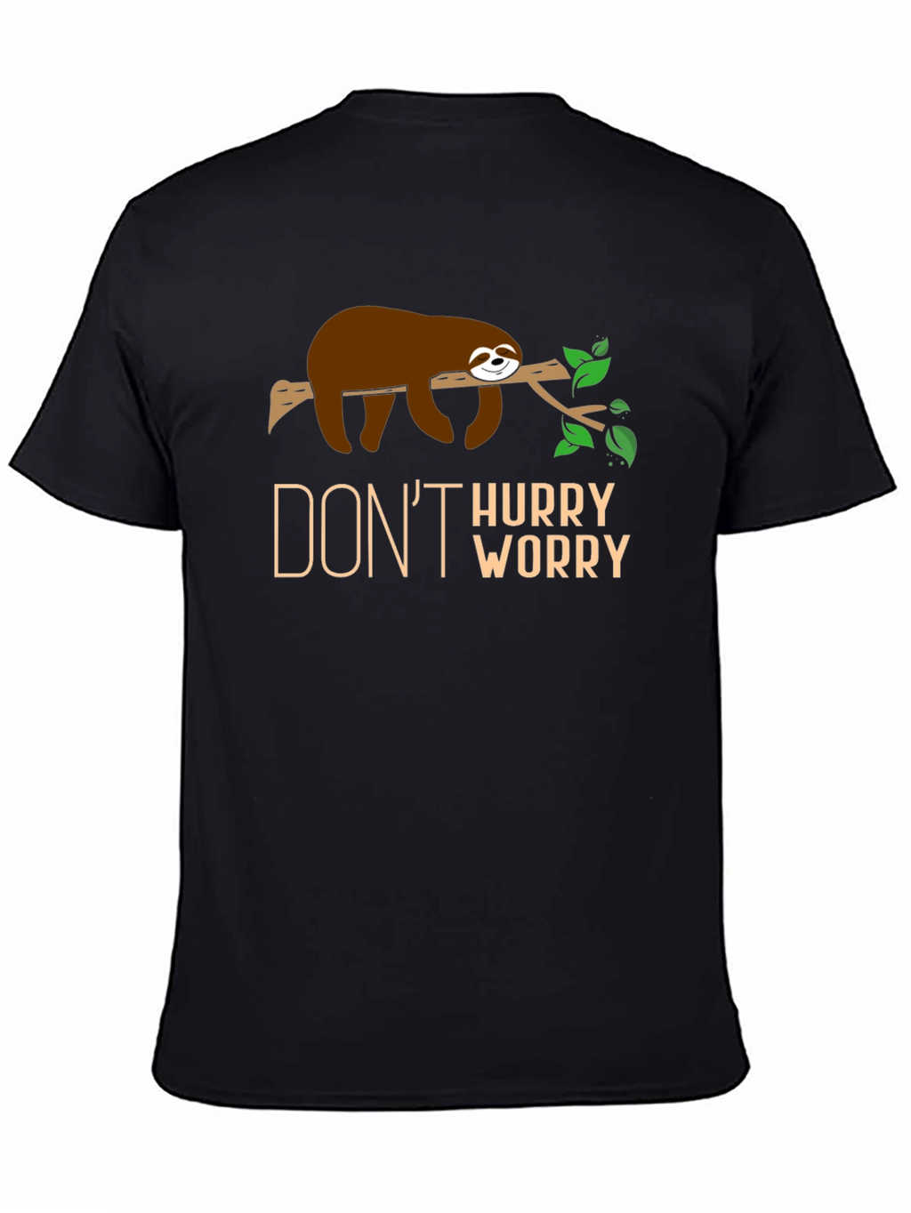 Dont Hurry Worry Sloth T-Shirt