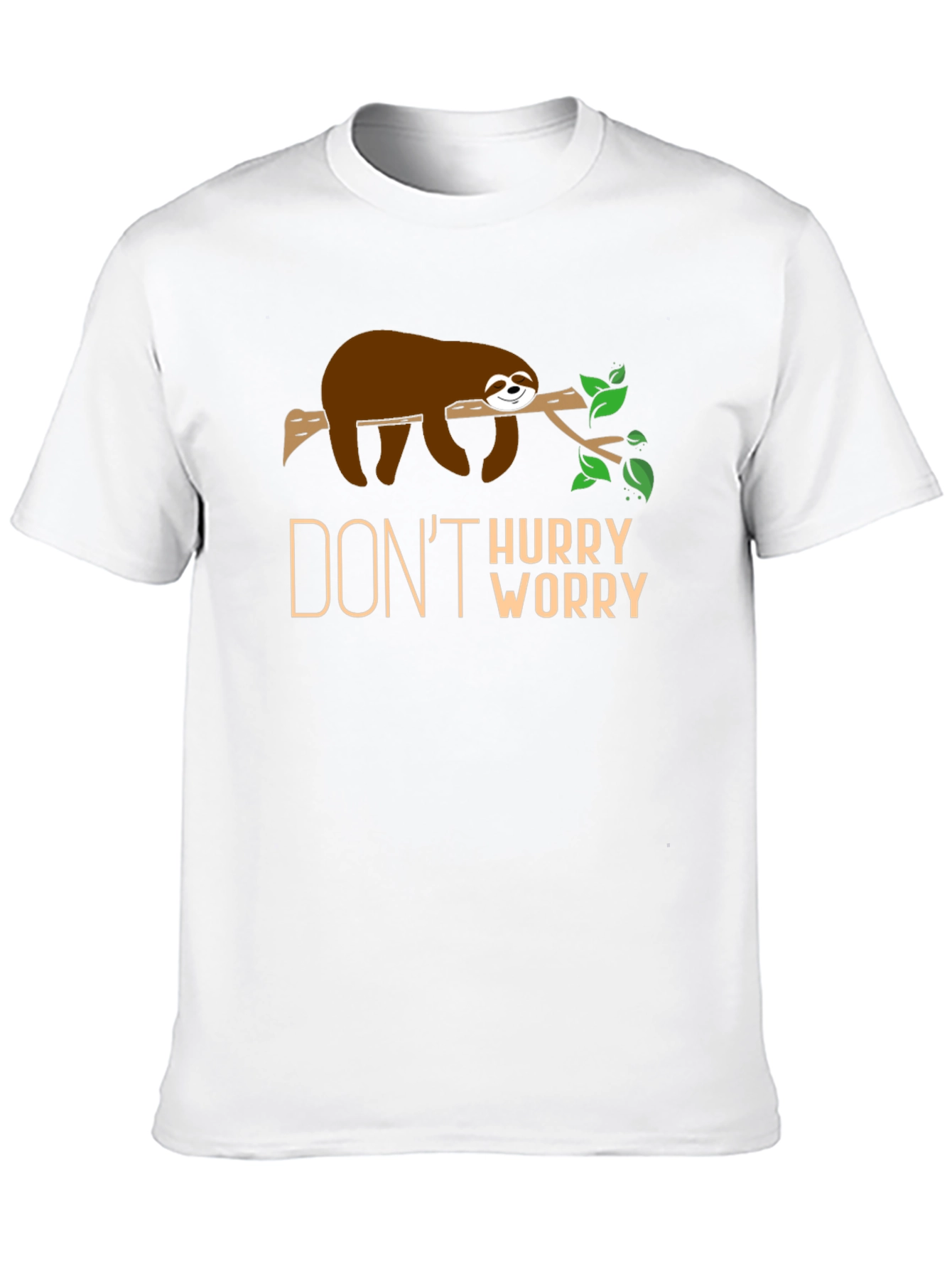 Dont Hurry Worry Sloth T-Shirt