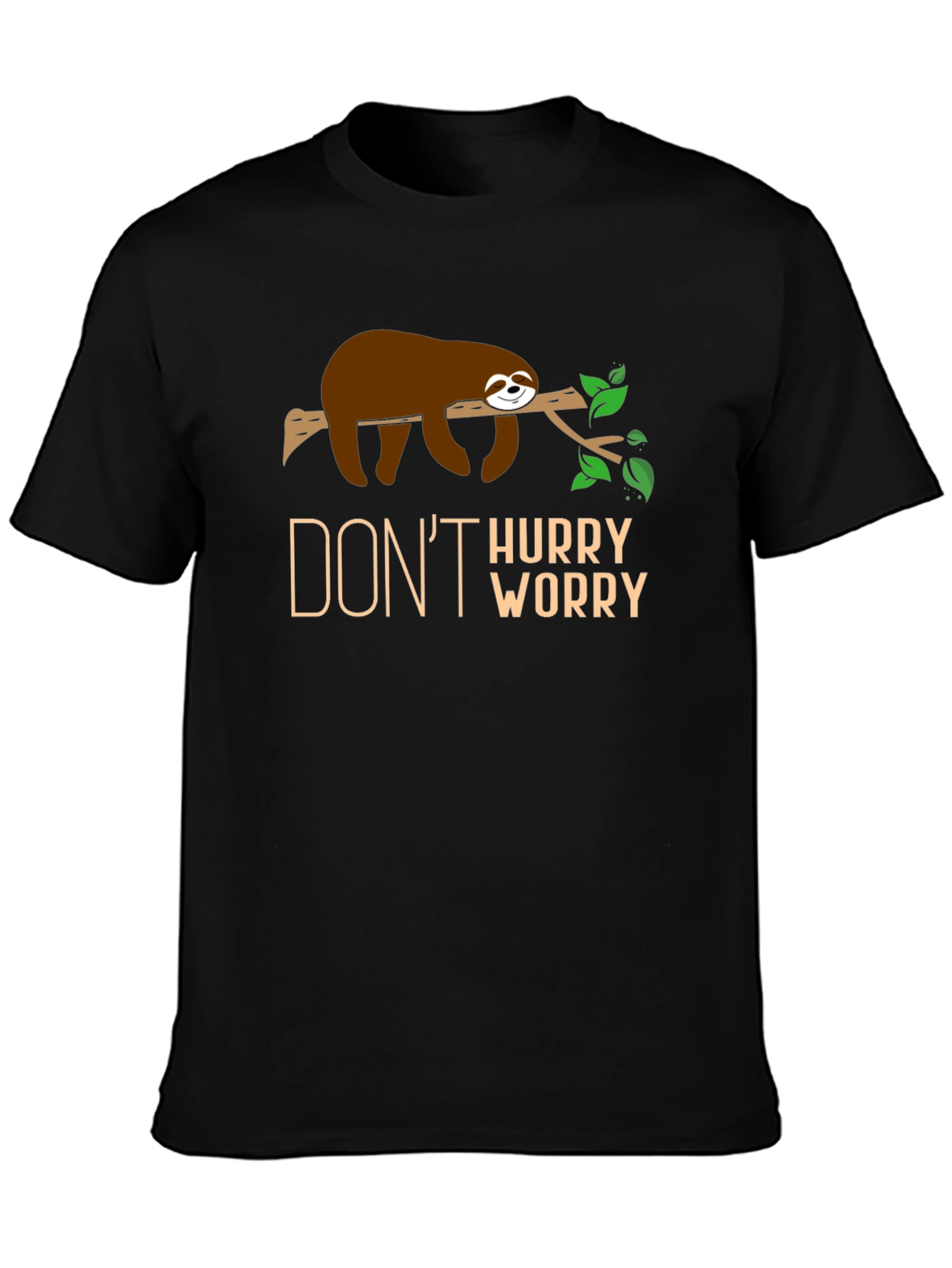 Dont Hurry Worry Sloth T-Shirt