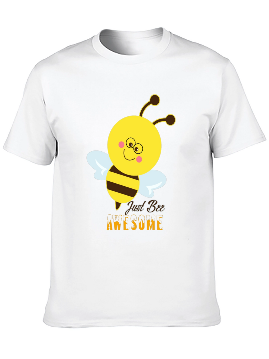 Just Bee Awesome Graphic Tee - Black