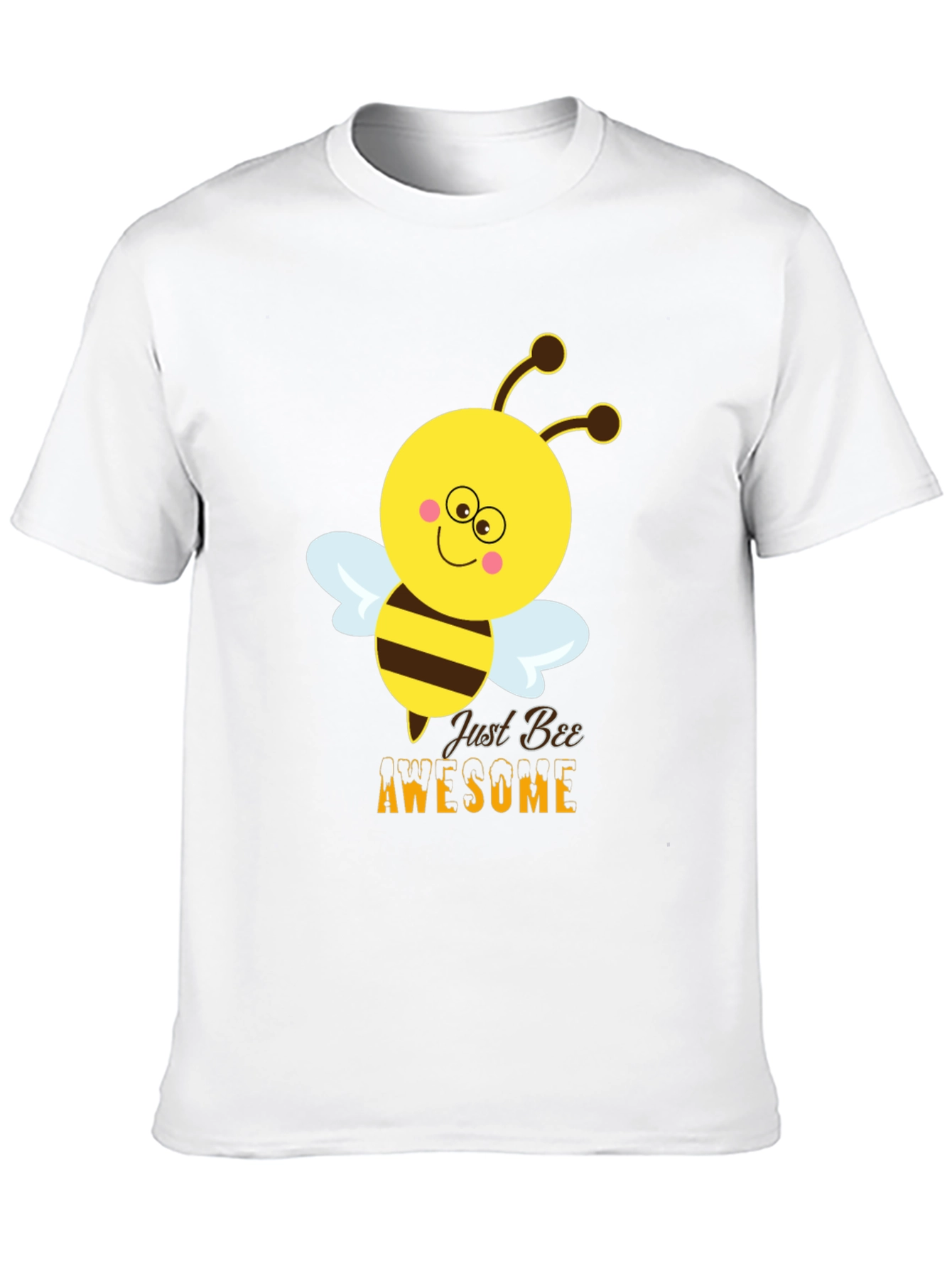 Just Bee Awesome Graphic Tee - Black