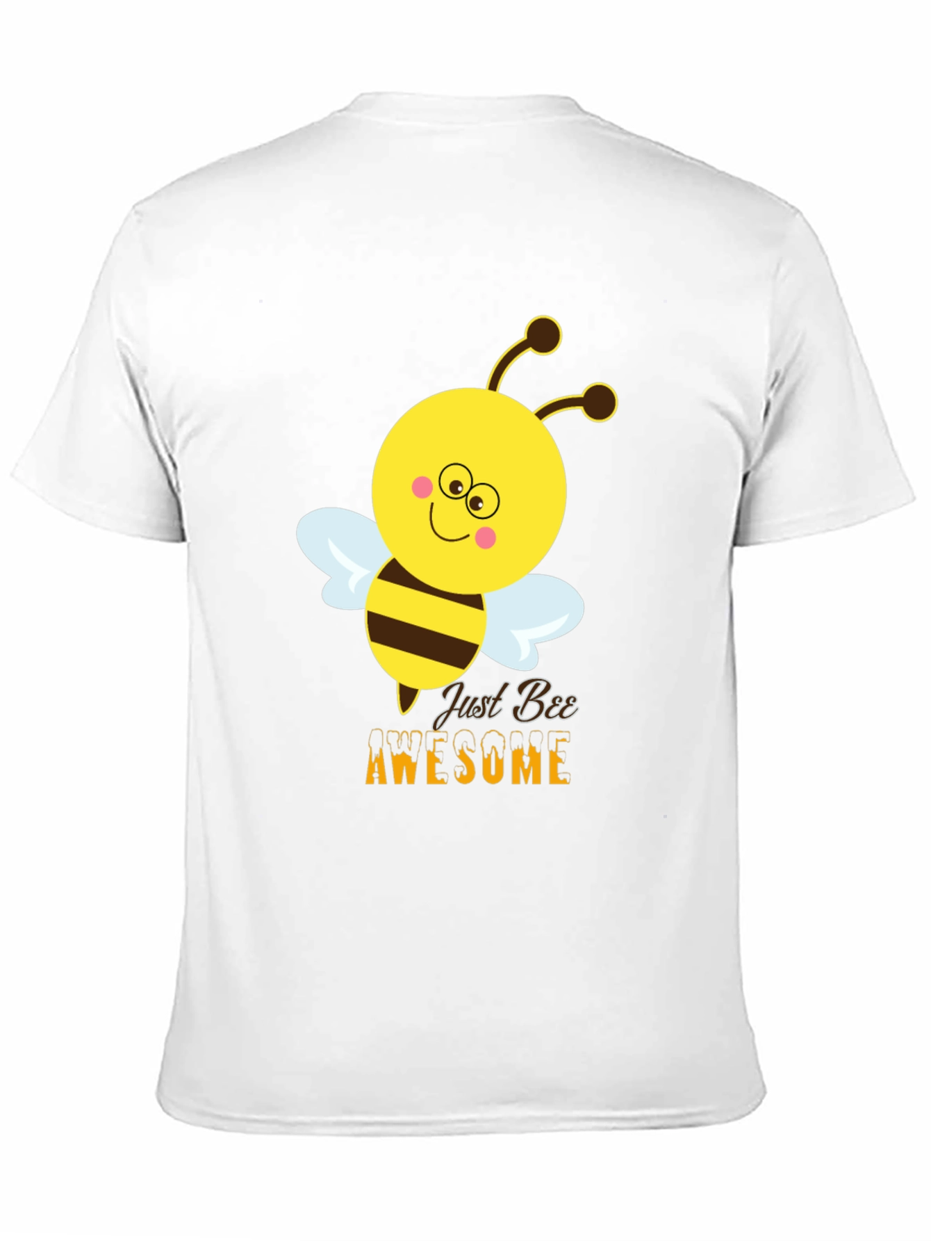 Just Bee Awesome Graphic Tee - Black