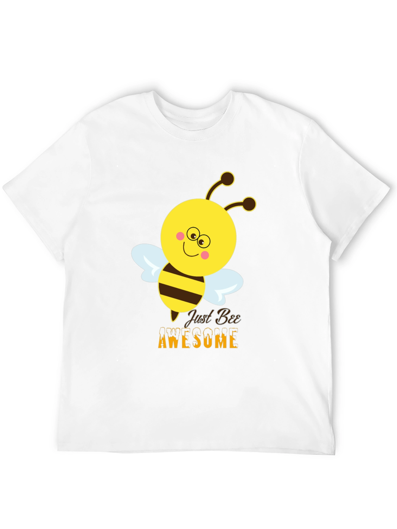 Just Bee Awesome Graphic Tee - Black