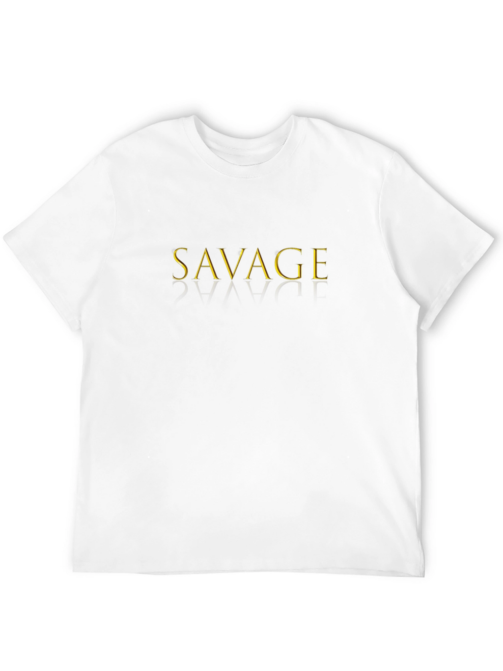 Savage Graphic Tee - Black Short Sleeve Shirt