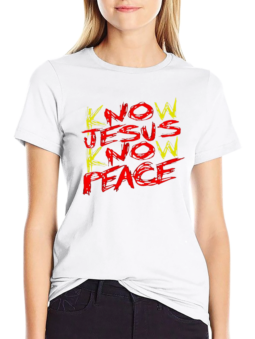 Know Jesus Know Peace Graphic Tee