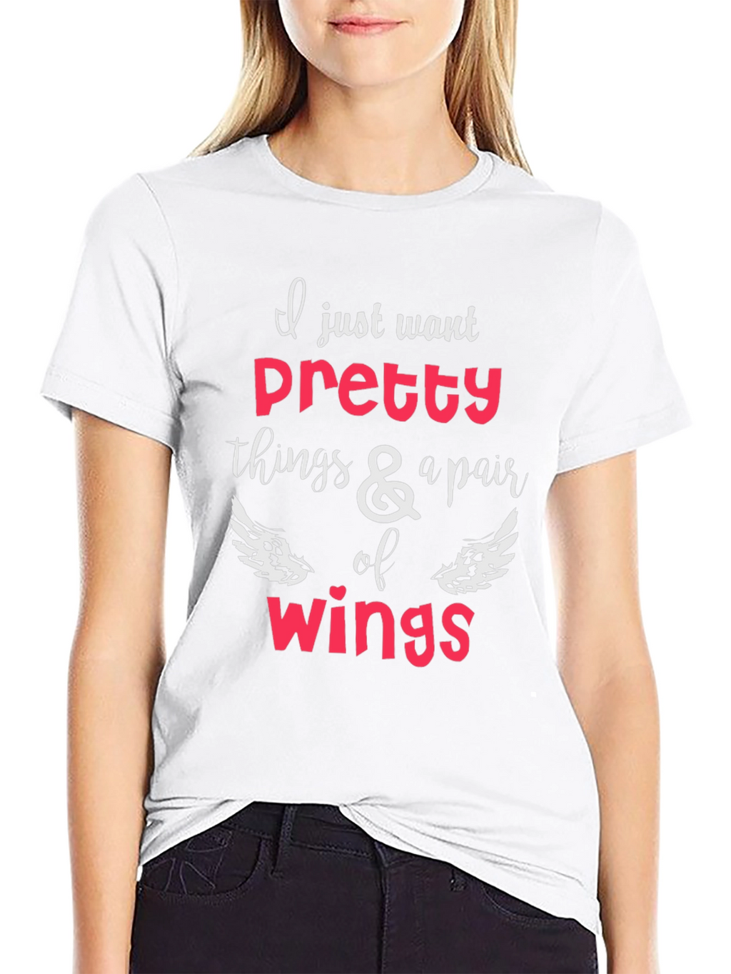 Pretty Things & Wings Graphic T-Shirt