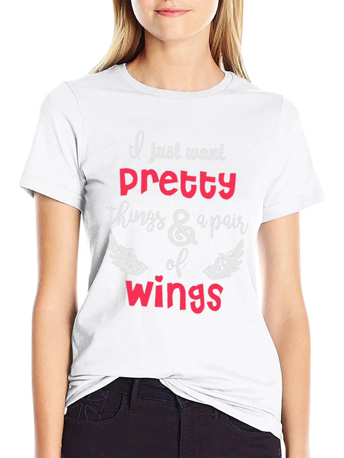 Pretty Things & Wings Graphic T-Shirt