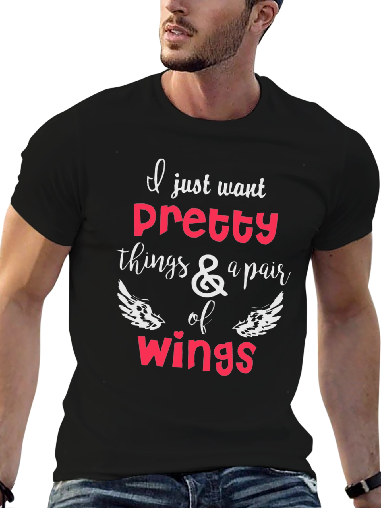 Pretty Things & Wings Graphic T-Shirt
