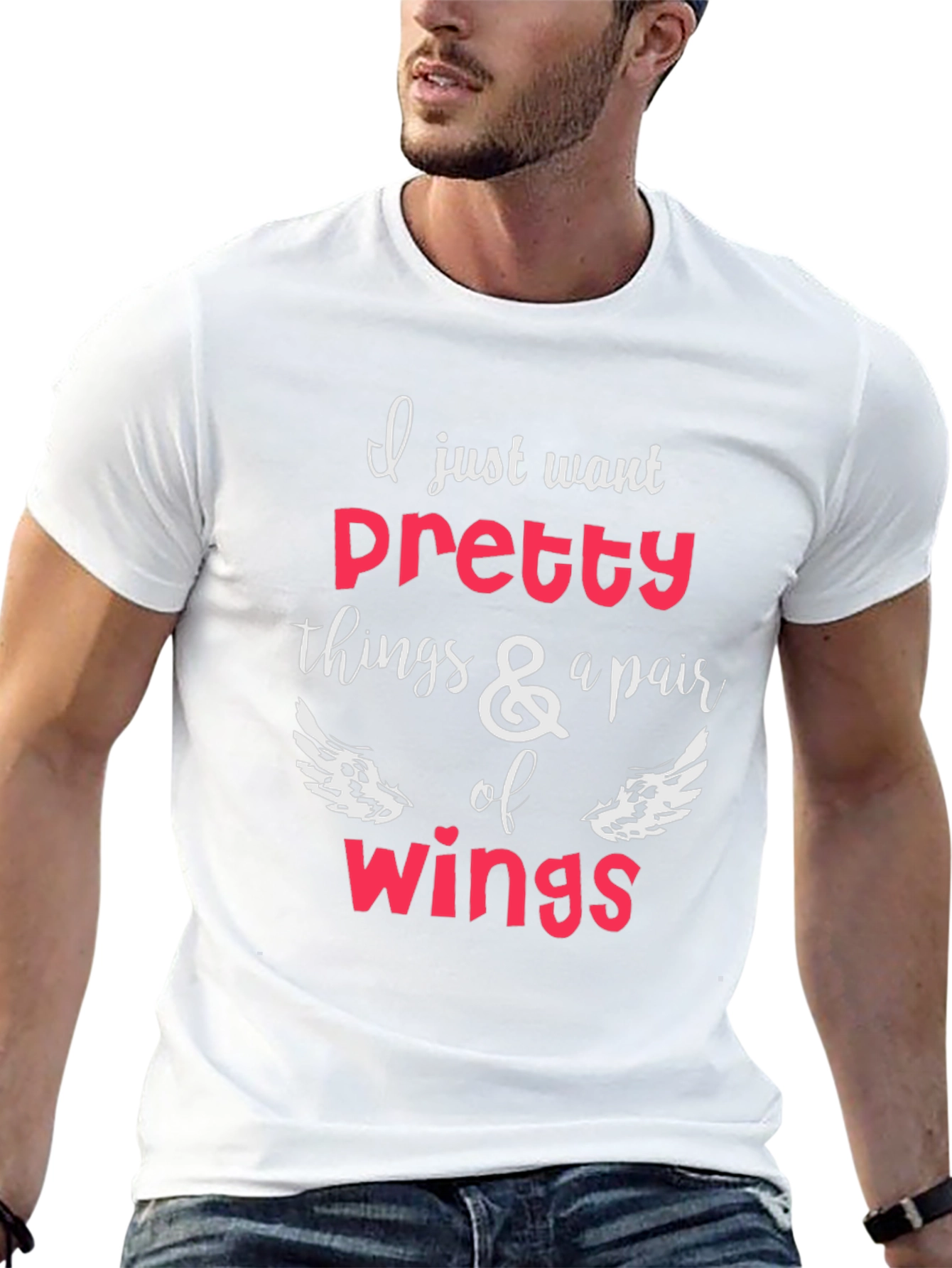 Pretty Things & Wings Graphic T-Shirt