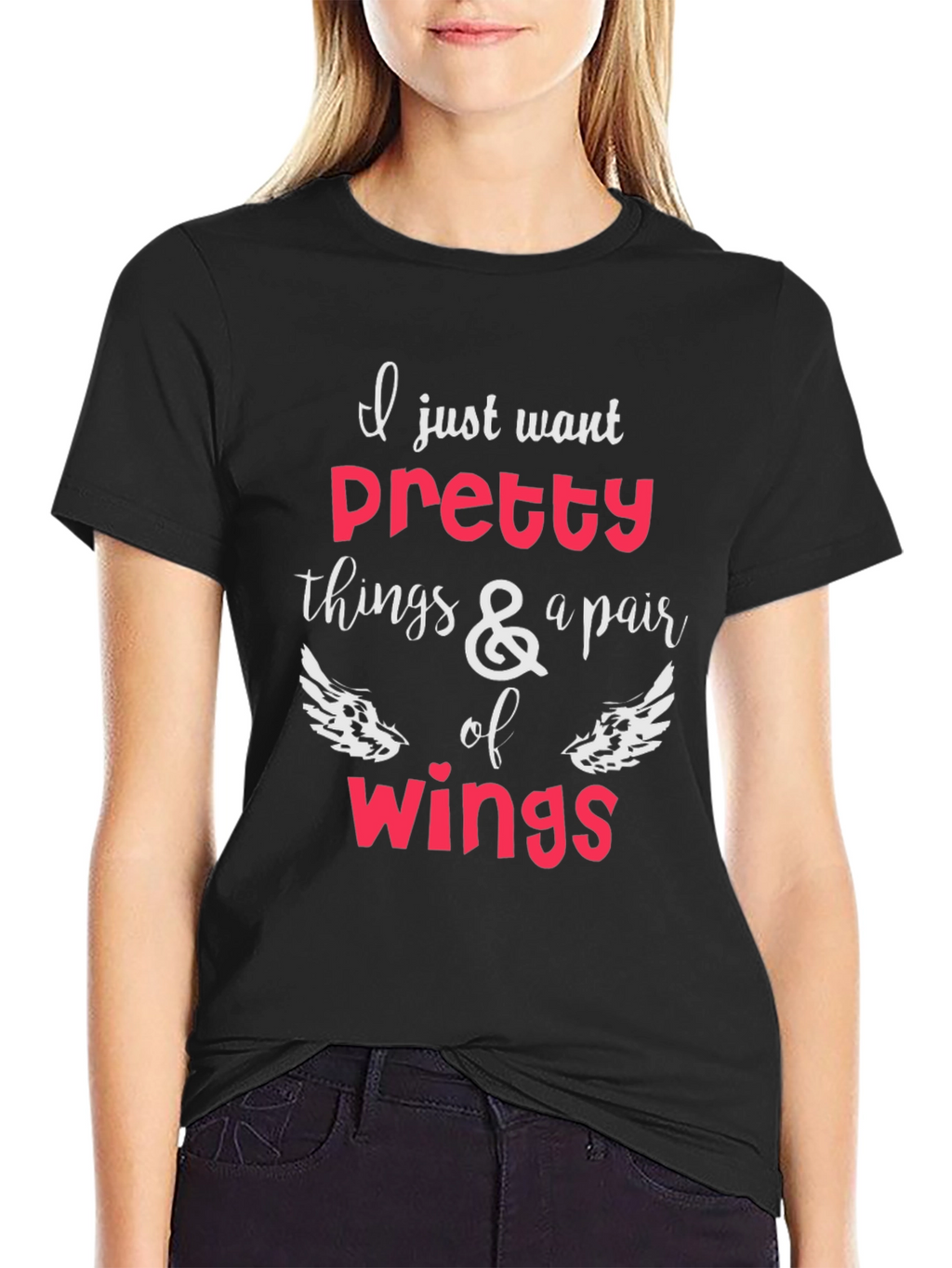 Pretty Things & Wings Graphic T-Shirt