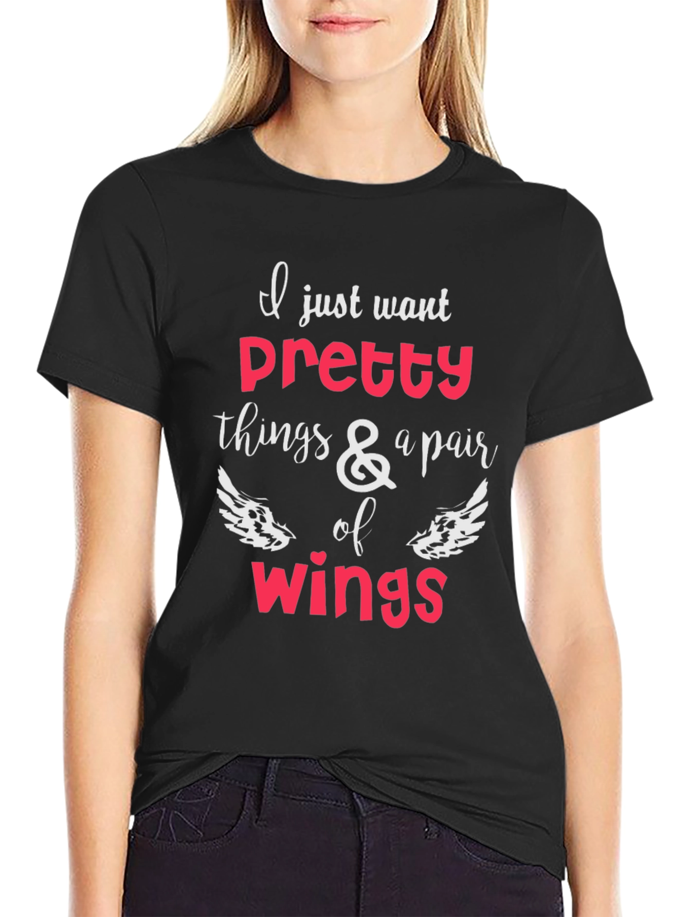 Pretty Things & Wings Graphic T-Shirt