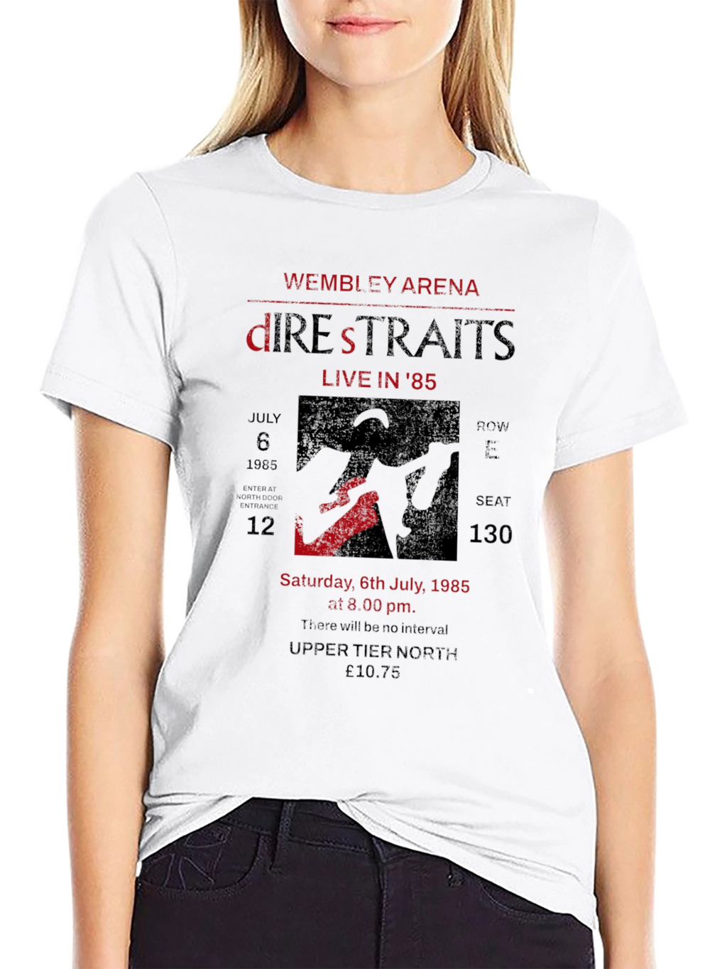 Dire Straits Wembley Arena Concert T-Shirt