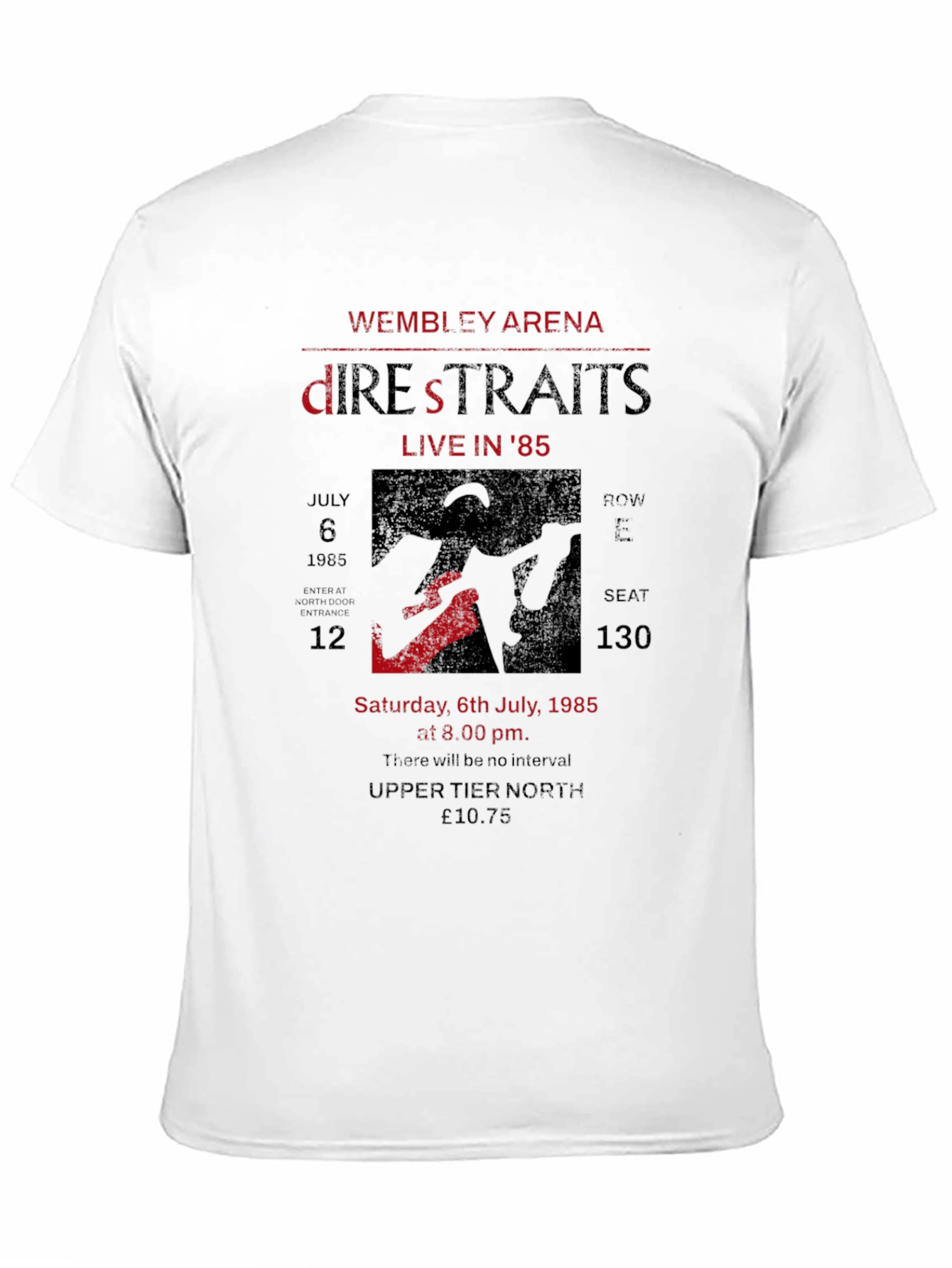 Dire Straits Wembley Arena Concert T-Shirt