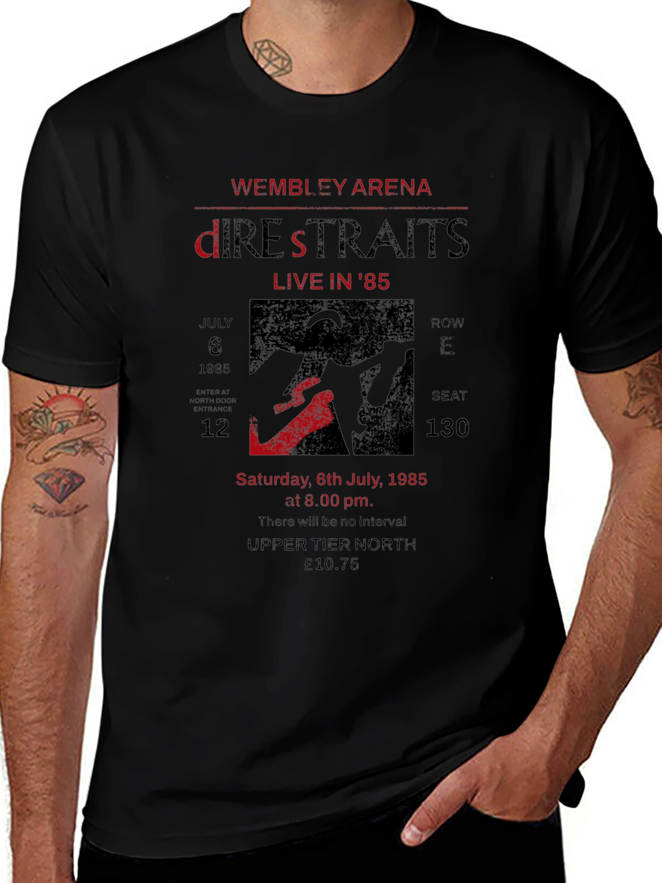 Dire Straits Wembley Arena Concert T-Shirt