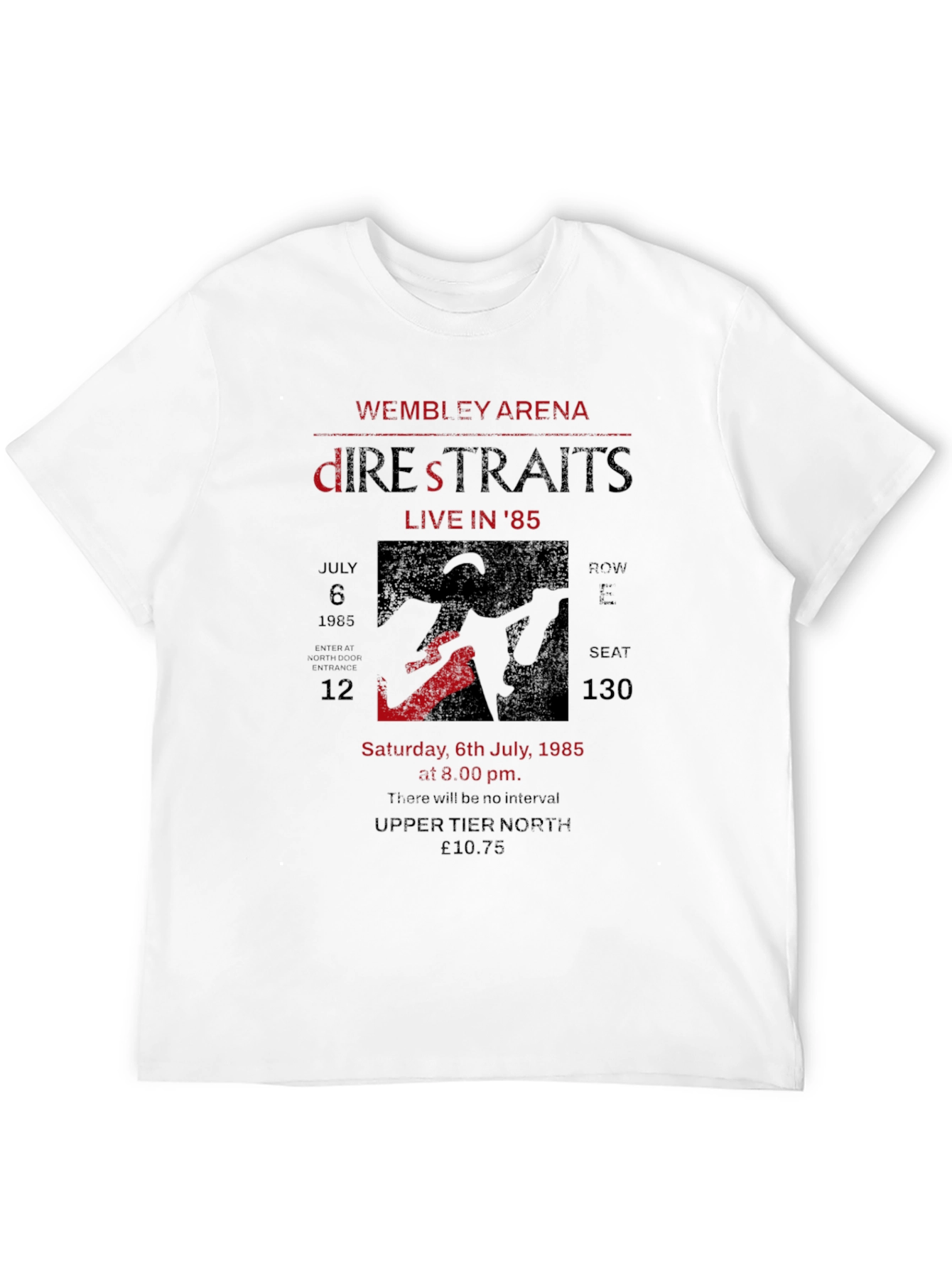 Dire Straits Wembley Arena Concert T-Shirt