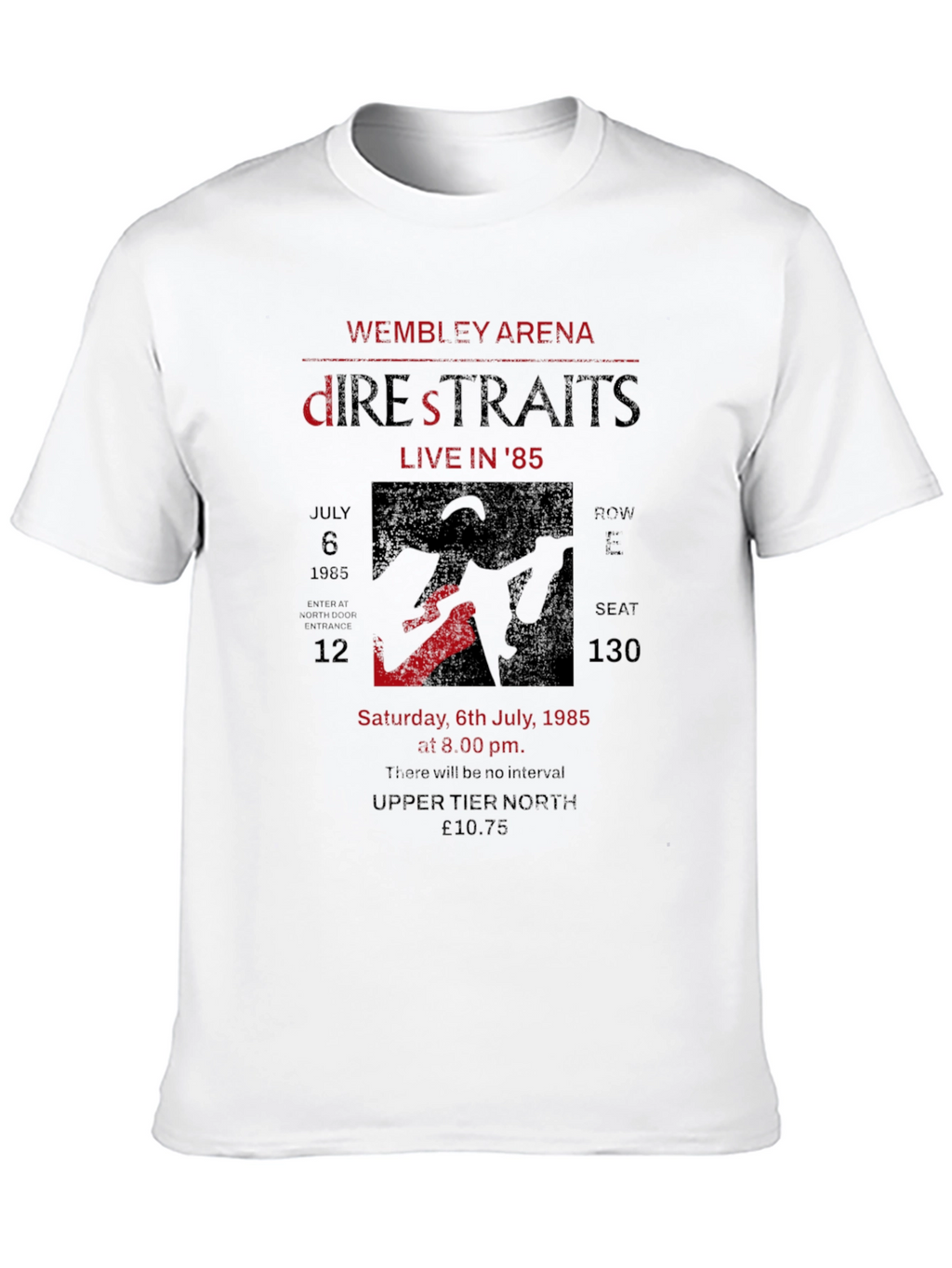 Dire Straits Wembley Arena Concert T-Shirt