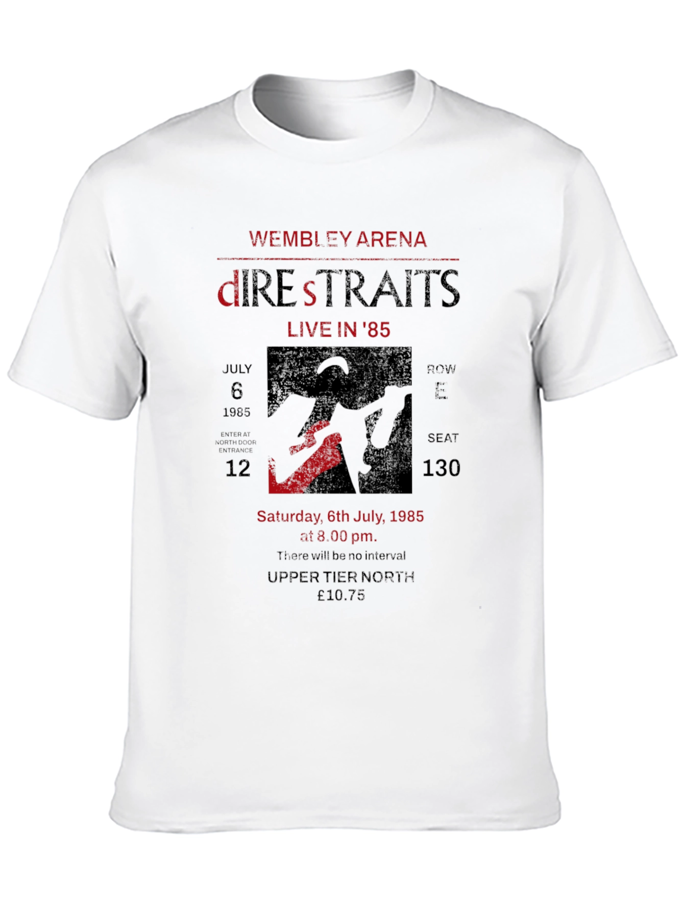 Dire Straits Wembley Arena Concert T-Shirt