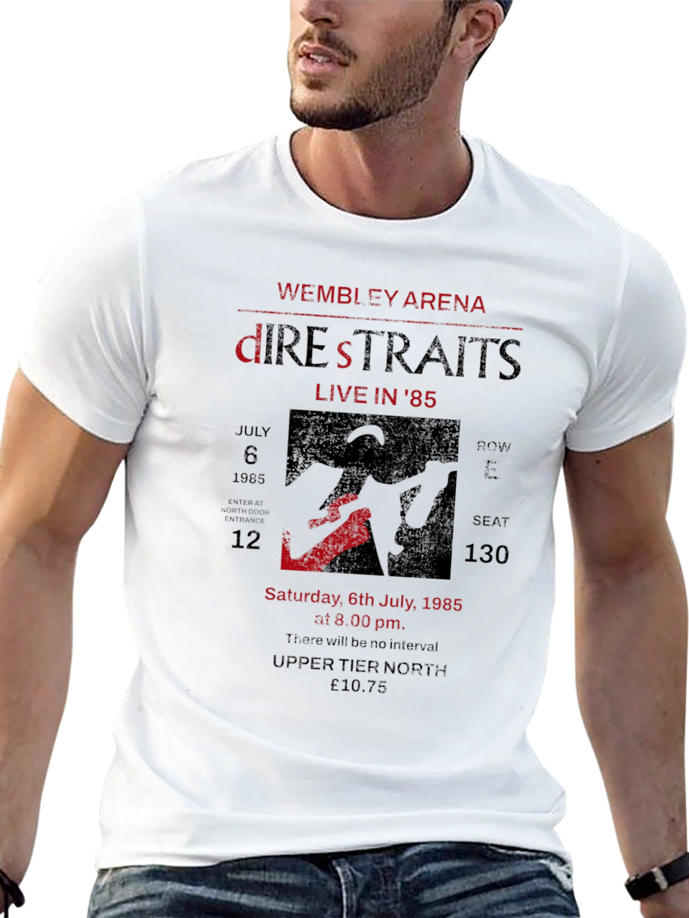 Dire Straits Wembley Arena Concert T-Shirt