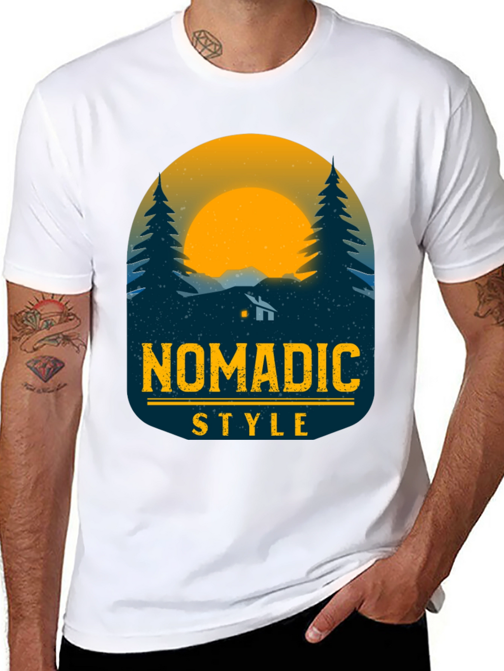 Nomadic Style T-Shirt: Adventure & Comfort