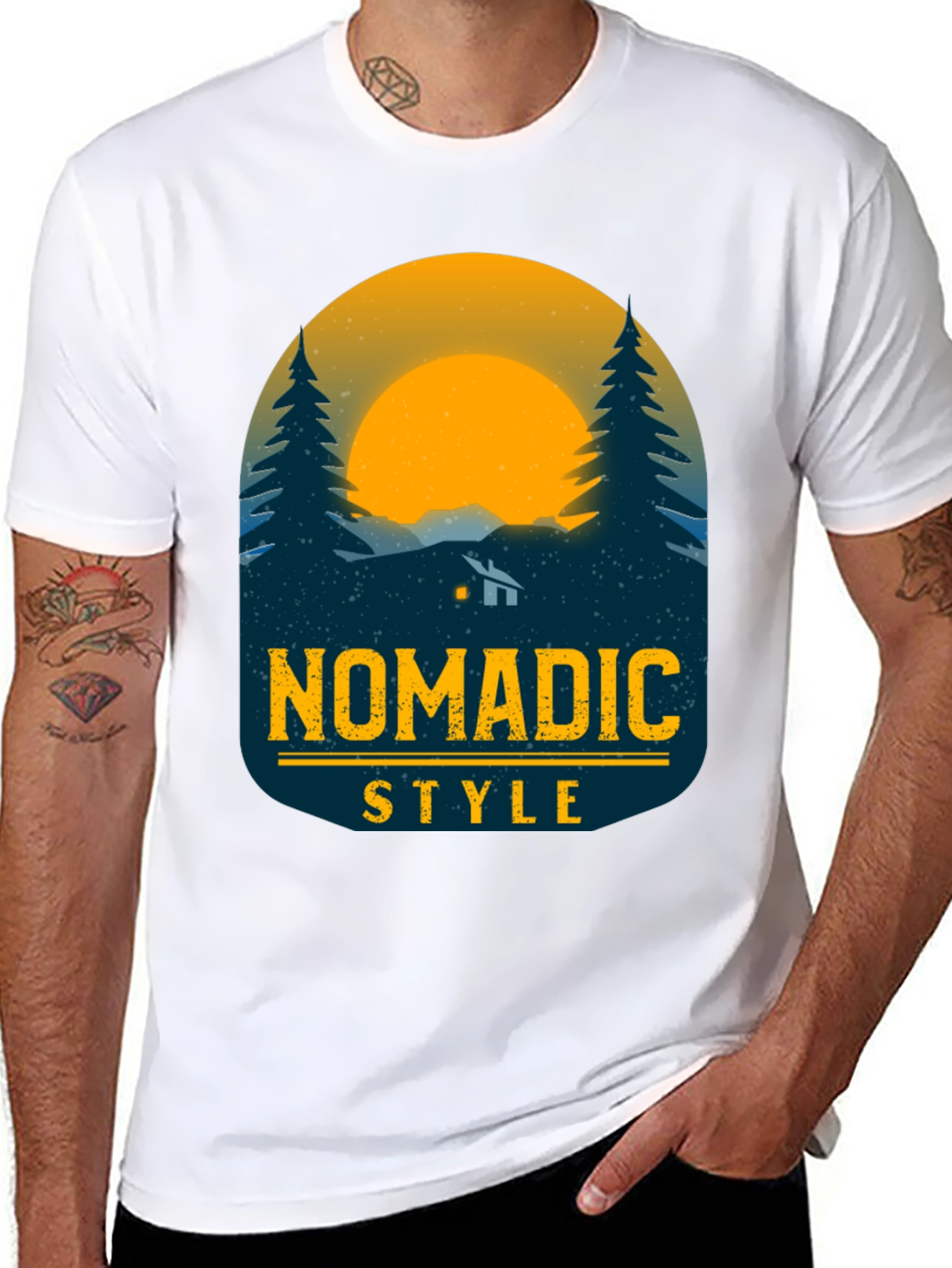 Nomadic Style T-Shirt: Adventure & Comfort