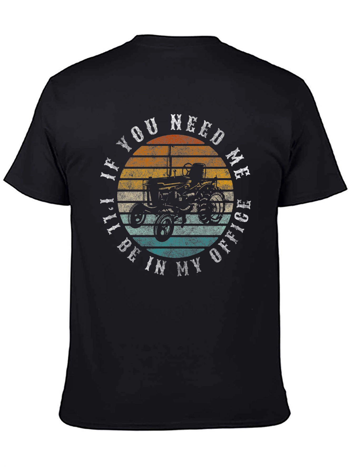 Farmers Office Tractor T-Shirt - Soft Cotton Graphic Tee