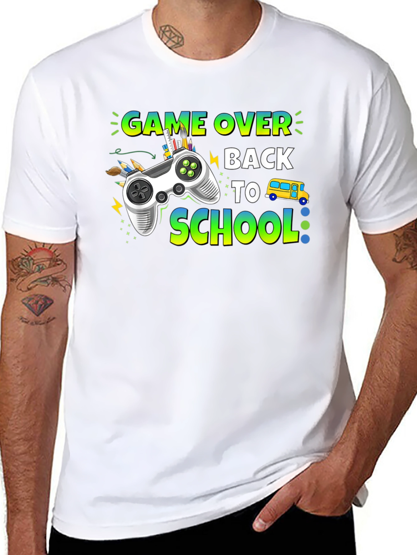 Game Over Back to School T-Shirt