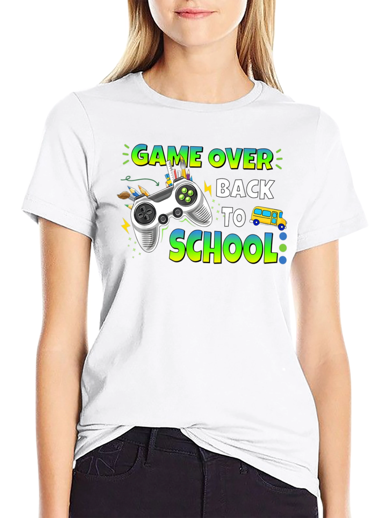 Game Over Back to School T-Shirt
