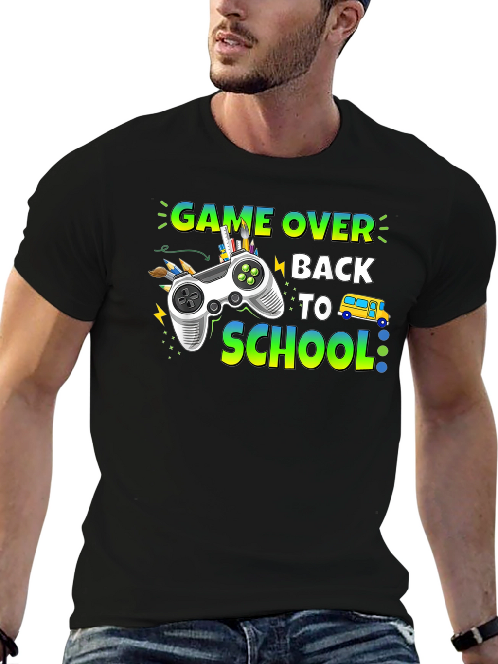 Game Over Back to School T-Shirt
