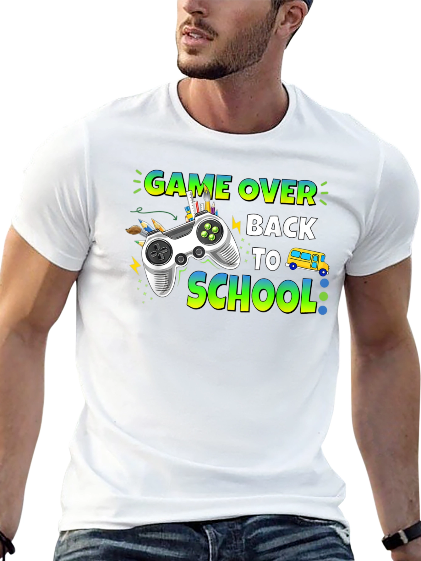 Game Over Back to School T-Shirt