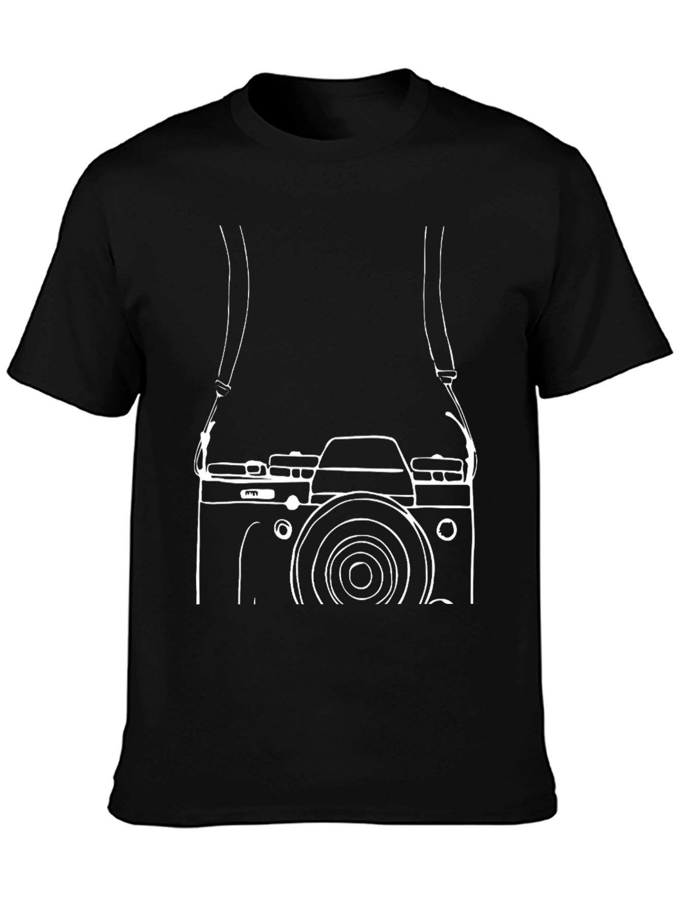 Camera T-Shirt - Cool Graphic Tee for Photography Lovers