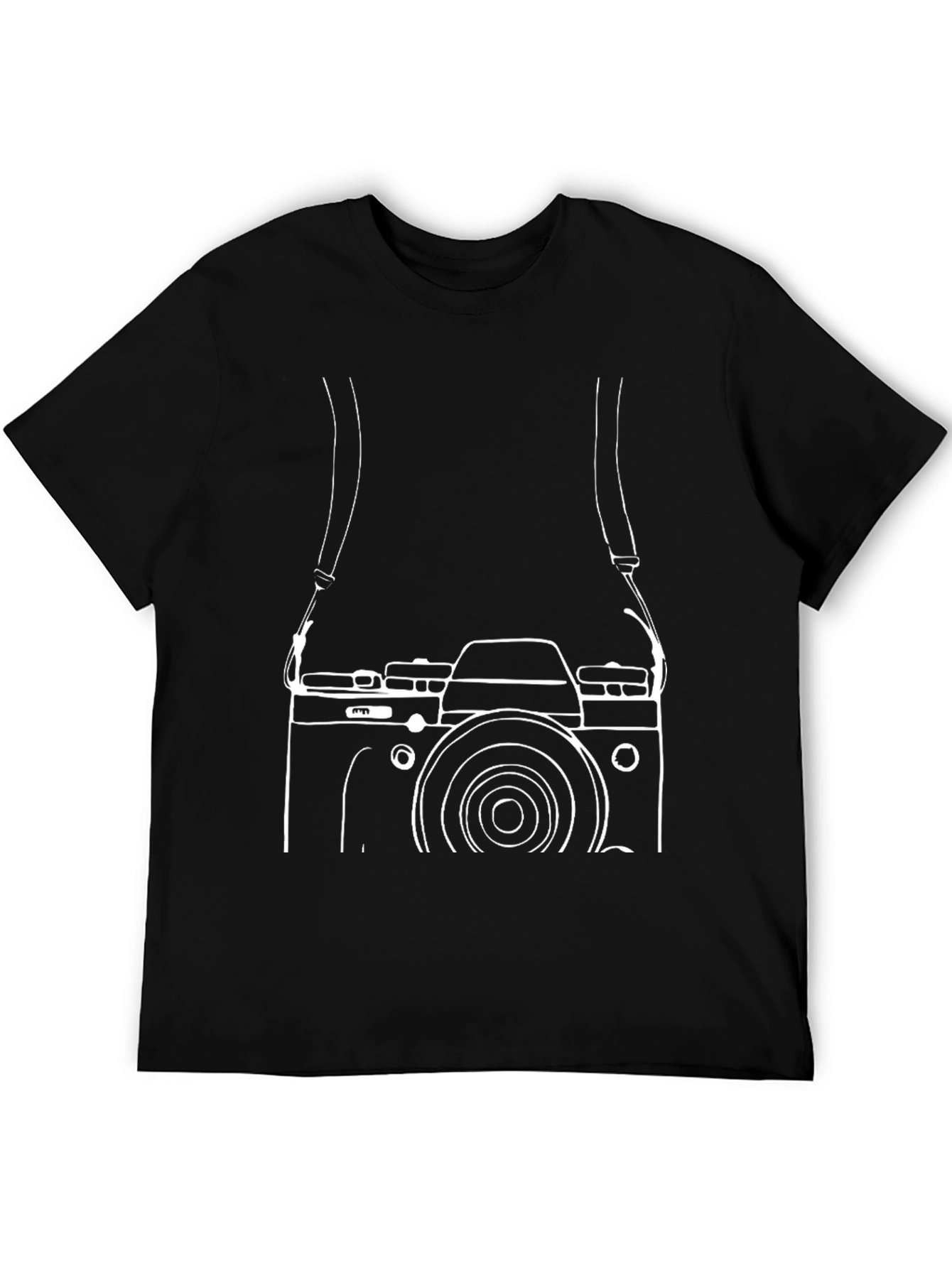 Camera T-Shirt - Cool Graphic Tee for Photography Lovers
