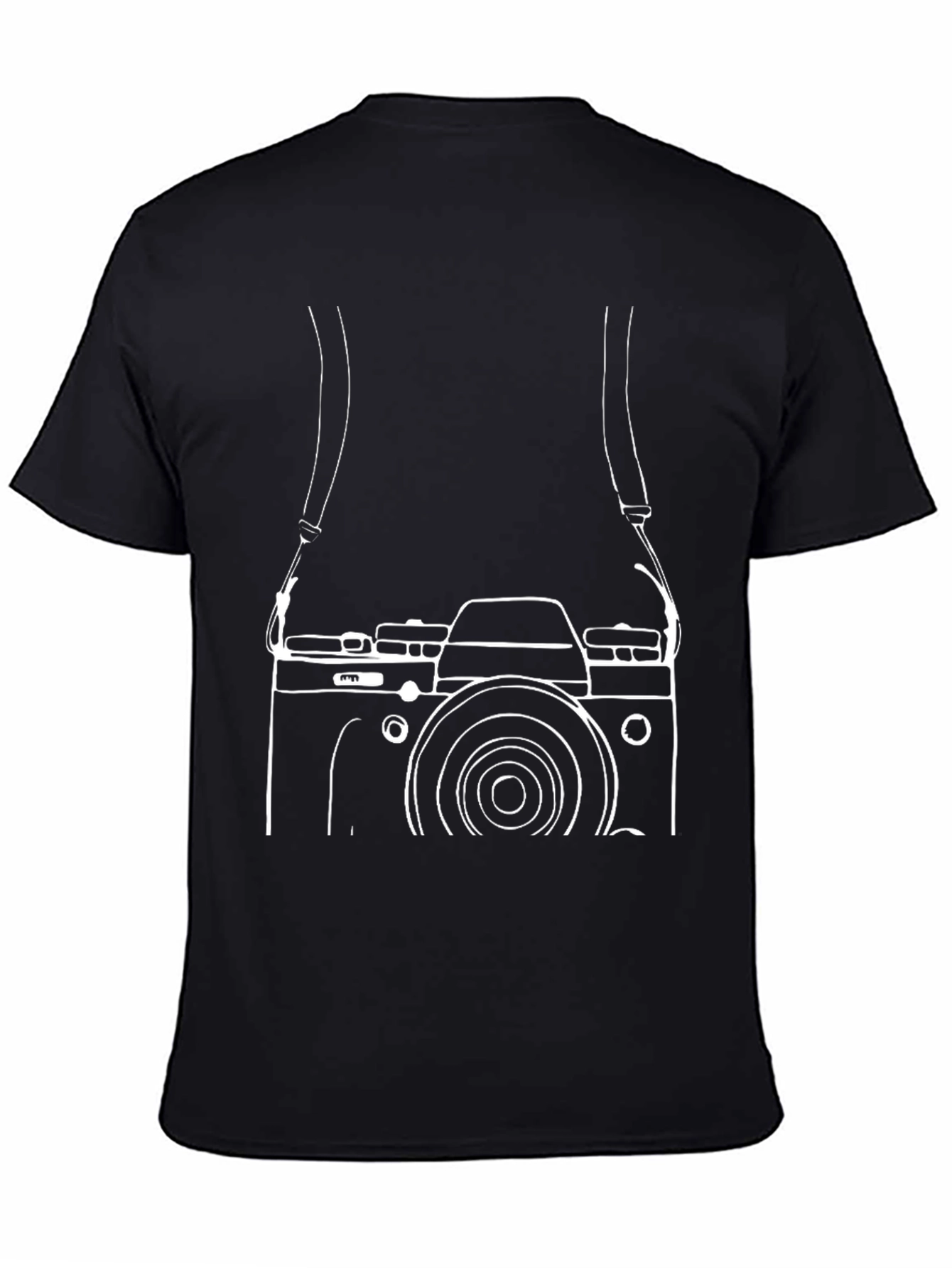 Camera T-Shirt - Cool Graphic Tee for Photography Lovers