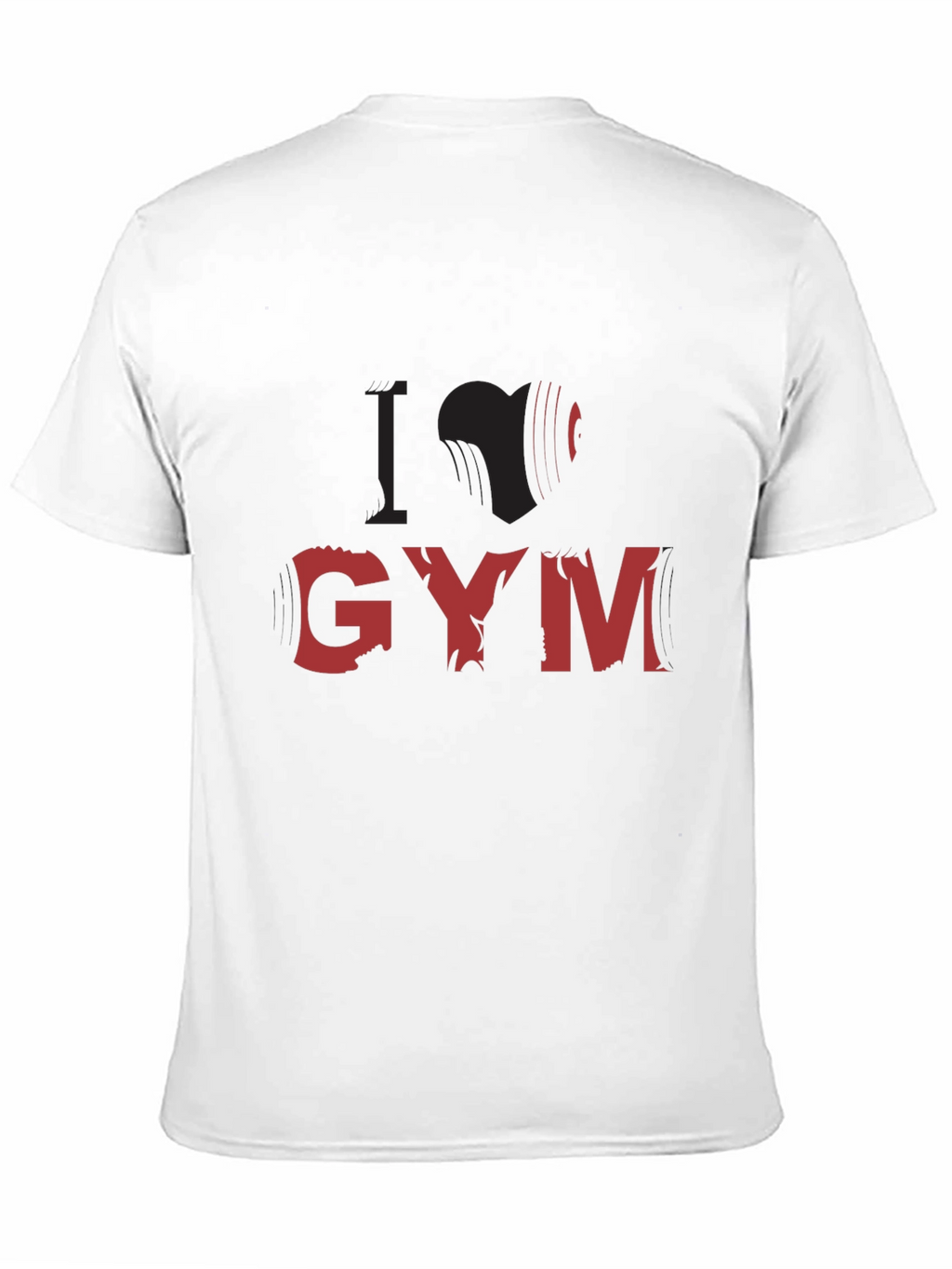 I Love Gym Black T-Shirt