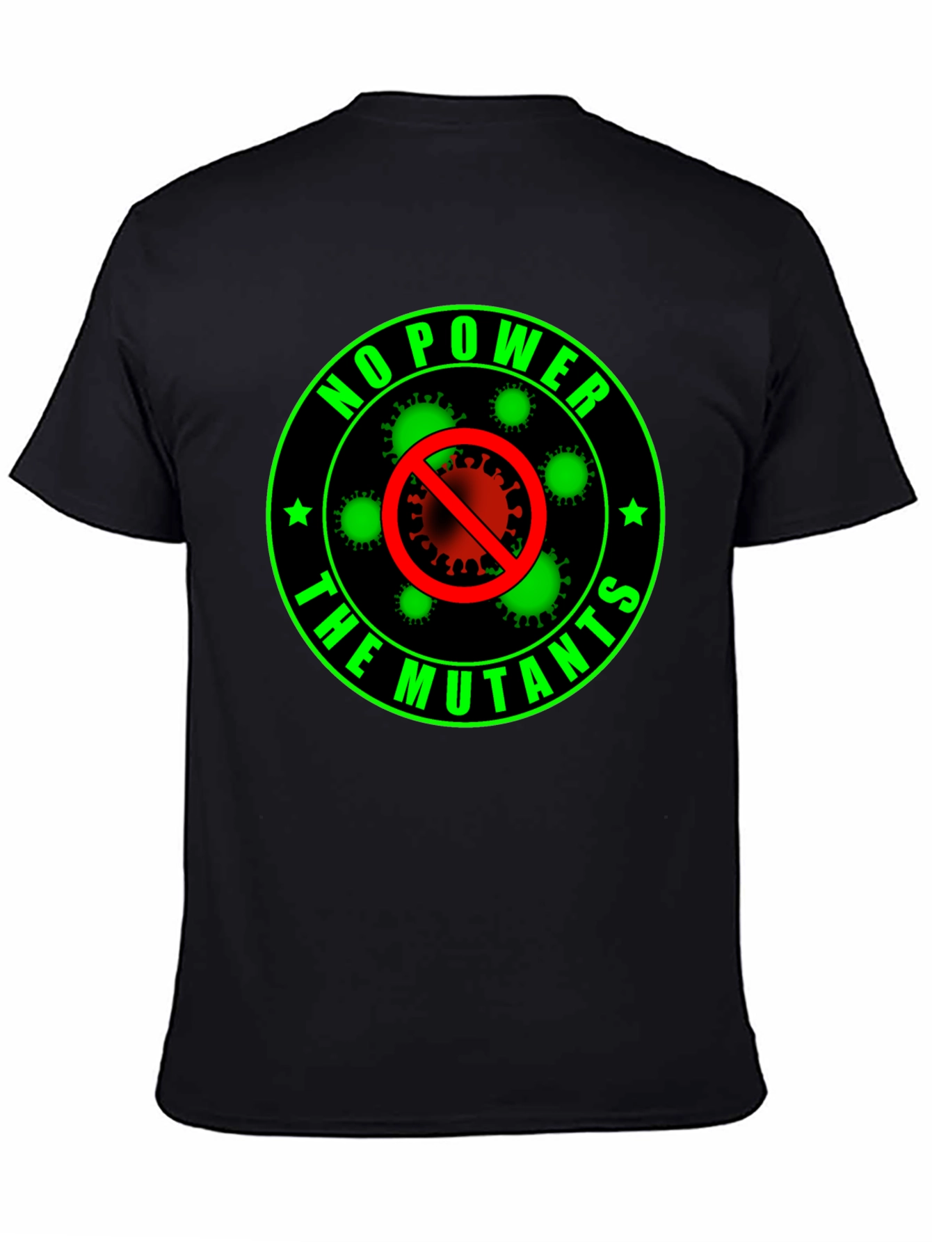 No Power The Mutants T-Shirt - Black