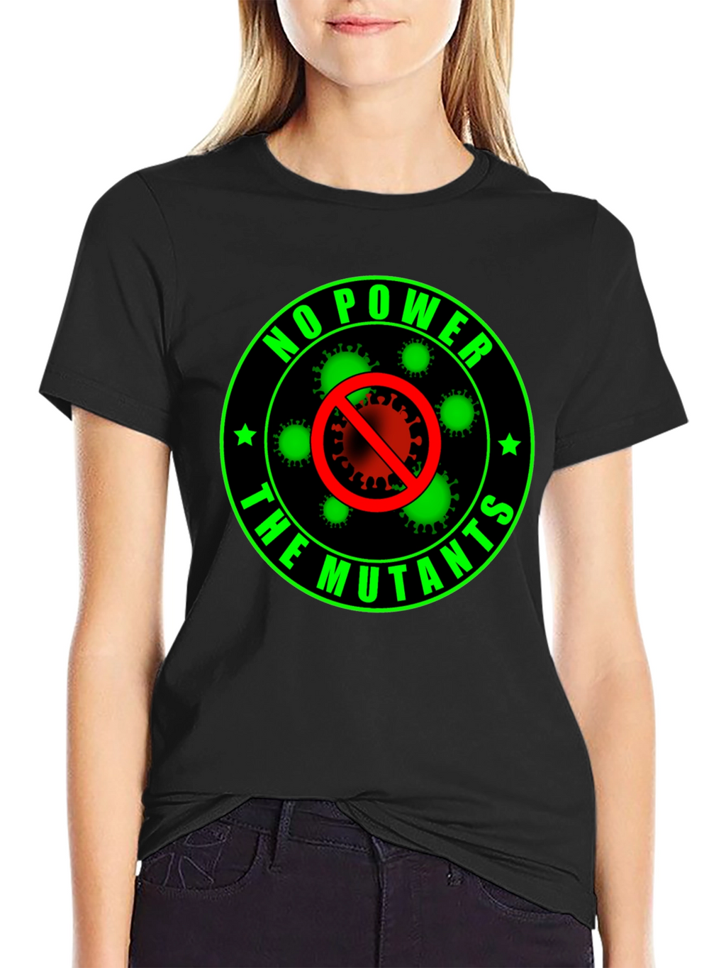 No Power The Mutants T-Shirt - Black
