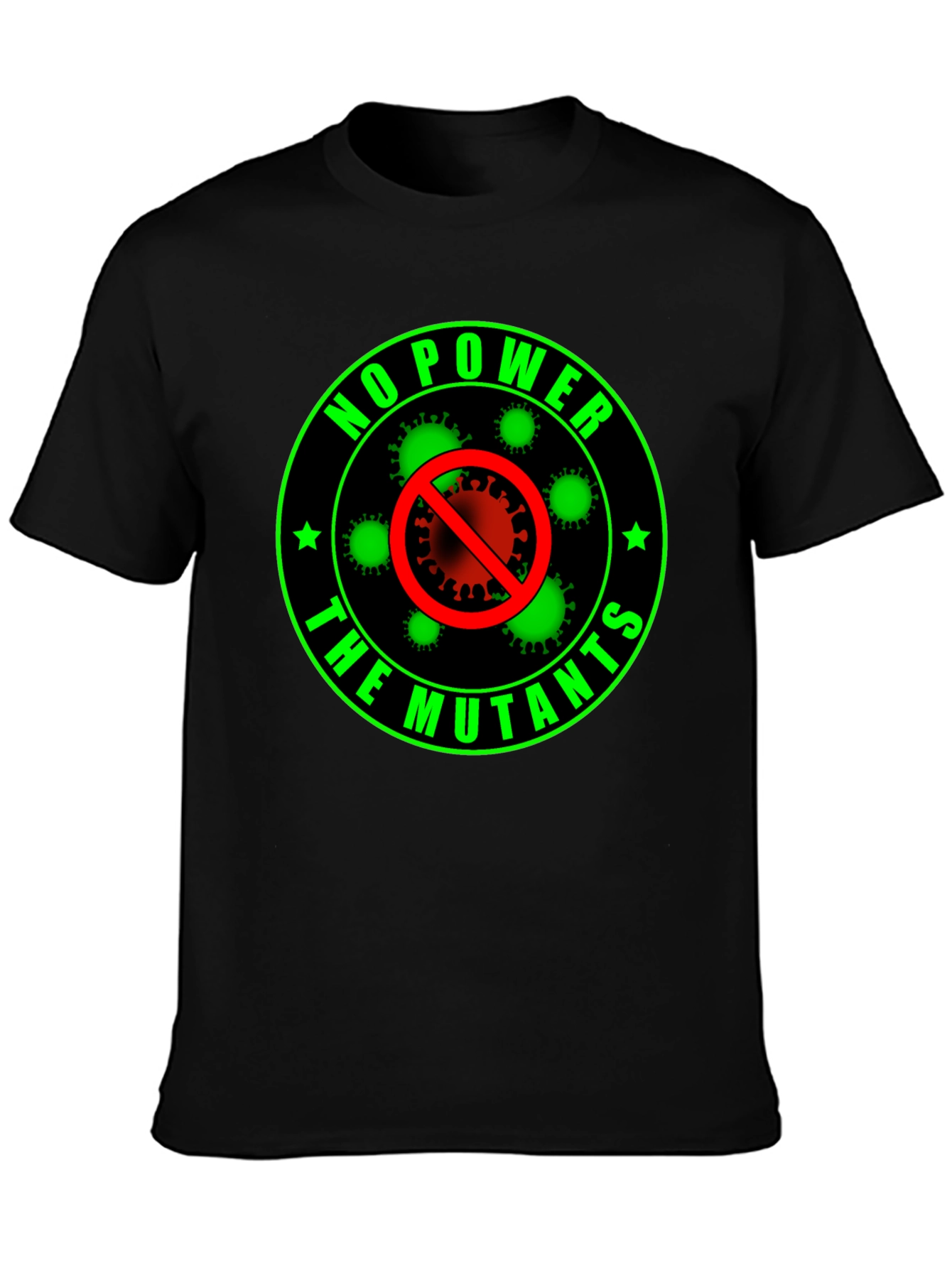 No Power The Mutants T-Shirt - Black