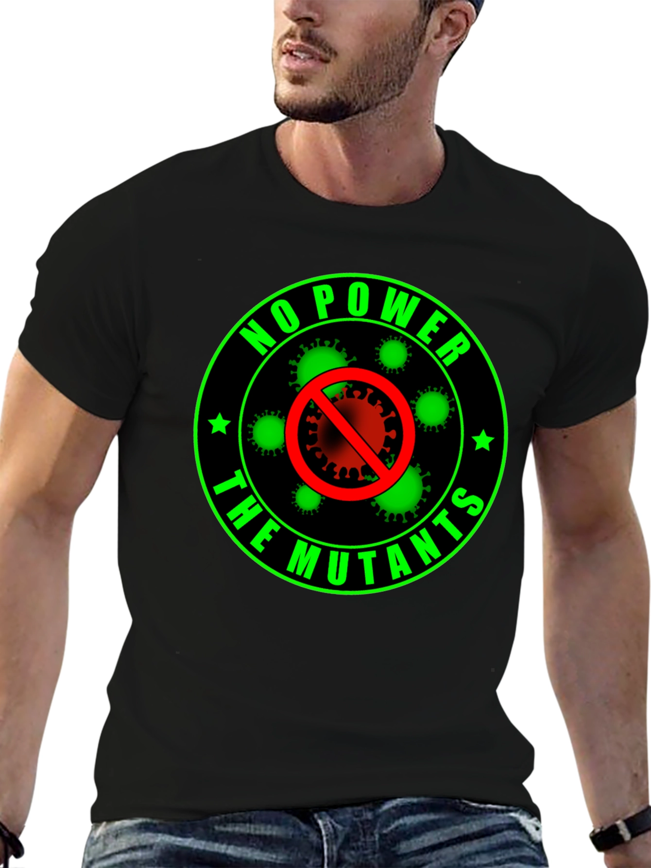 No Power The Mutants T-Shirt - Black