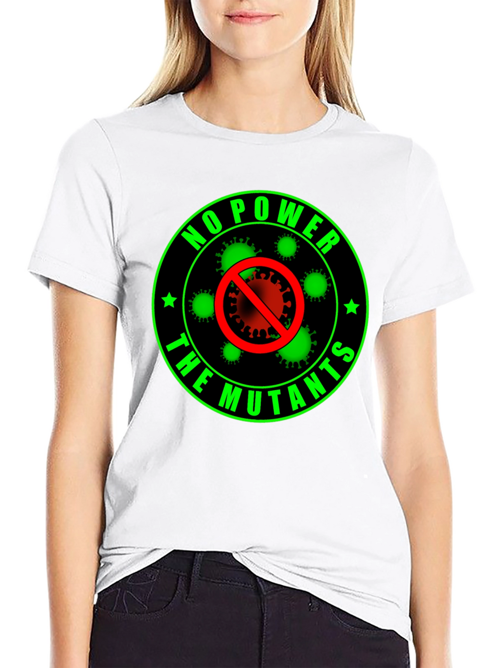 No Power The Mutants T-Shirt - Black