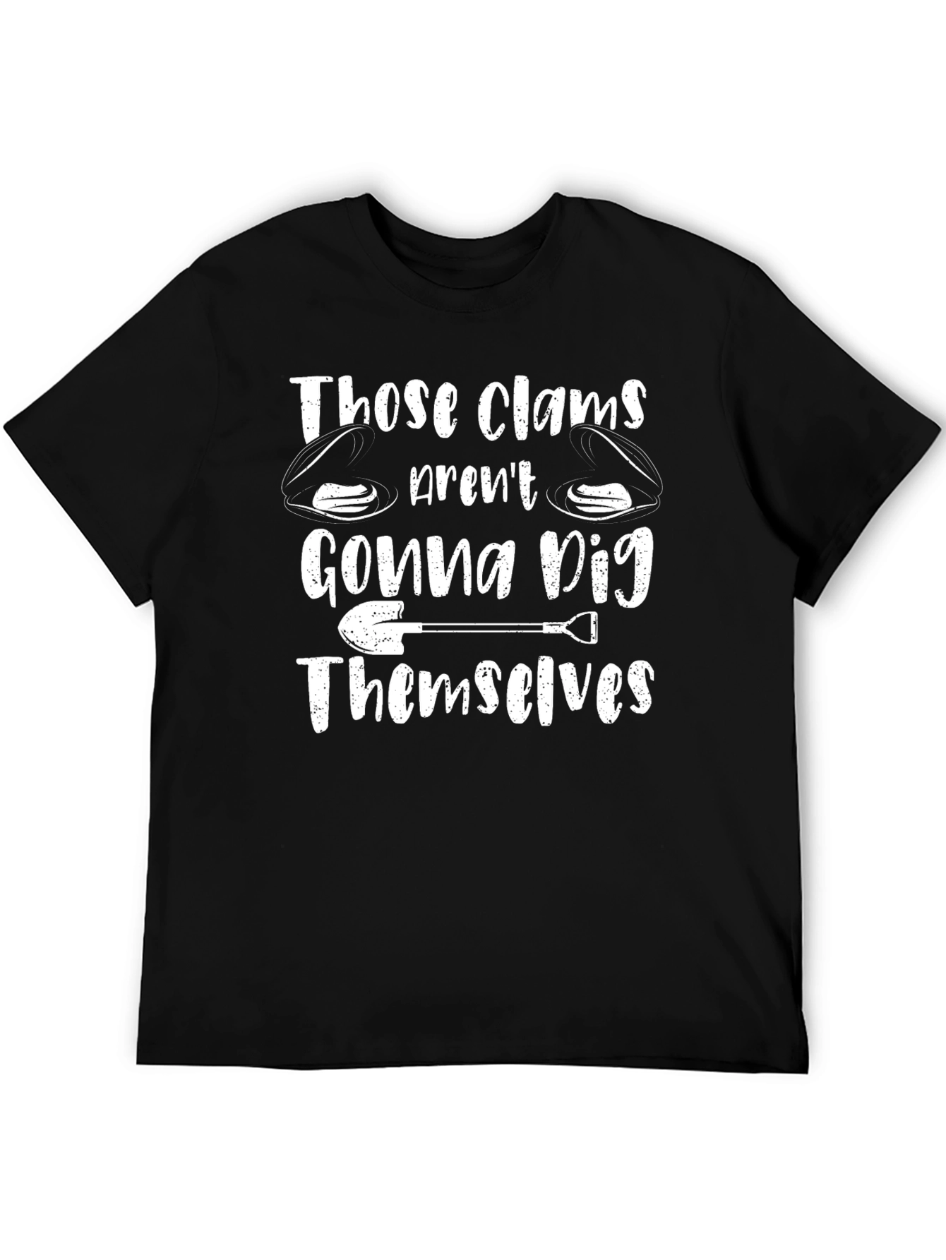 Clam Digging T-Shirt - Humorous Design