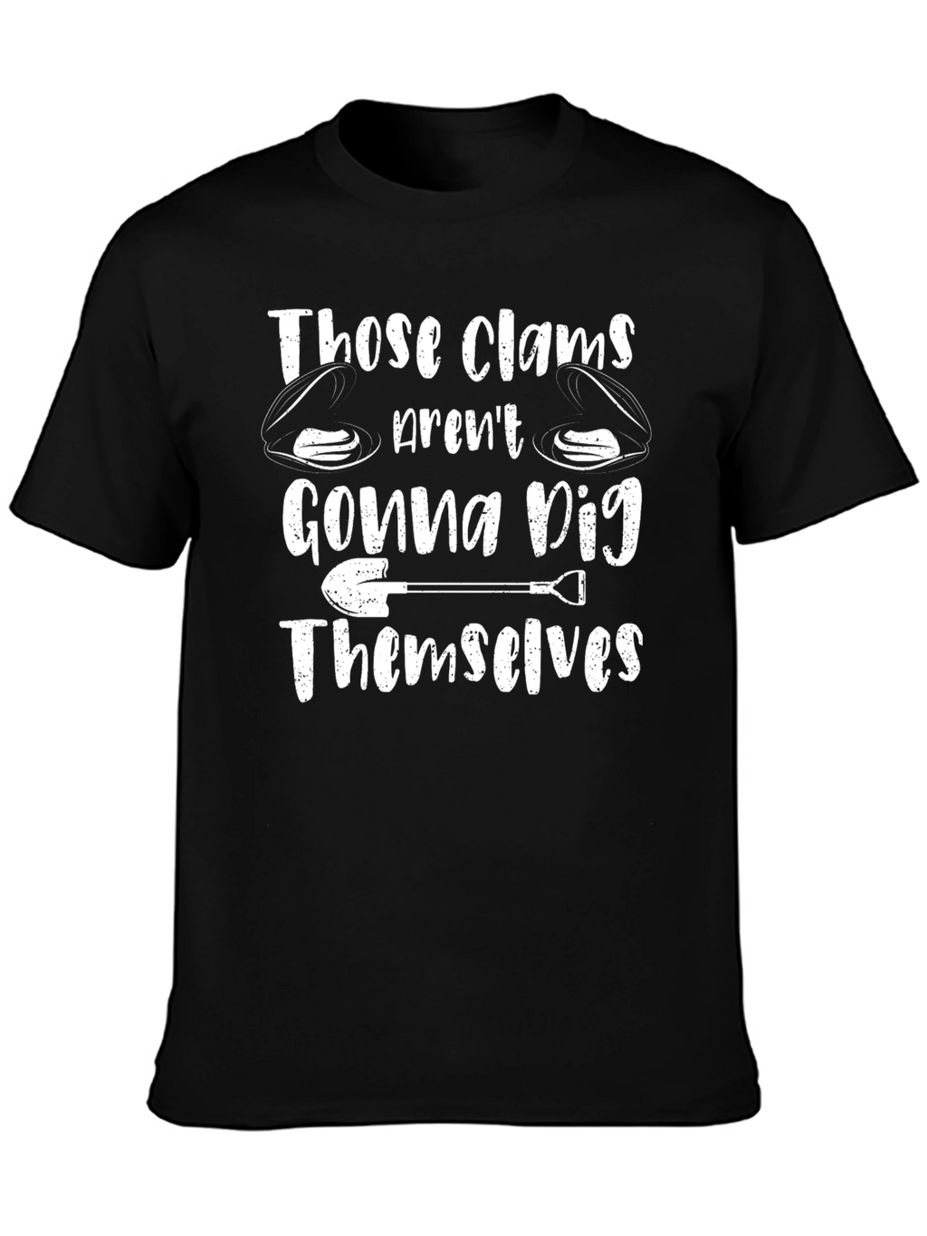 Clam Digging T-Shirt - Humorous Design